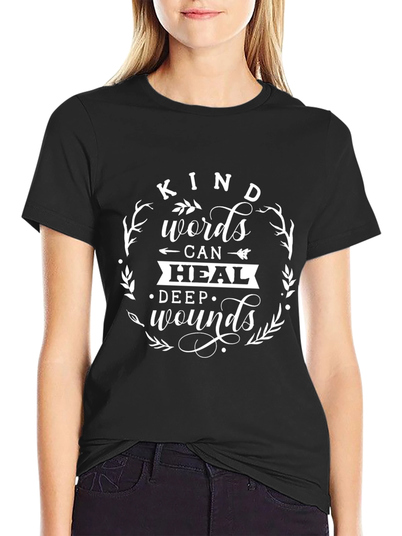 Kind Words T-Shirt - Inspirational Tee