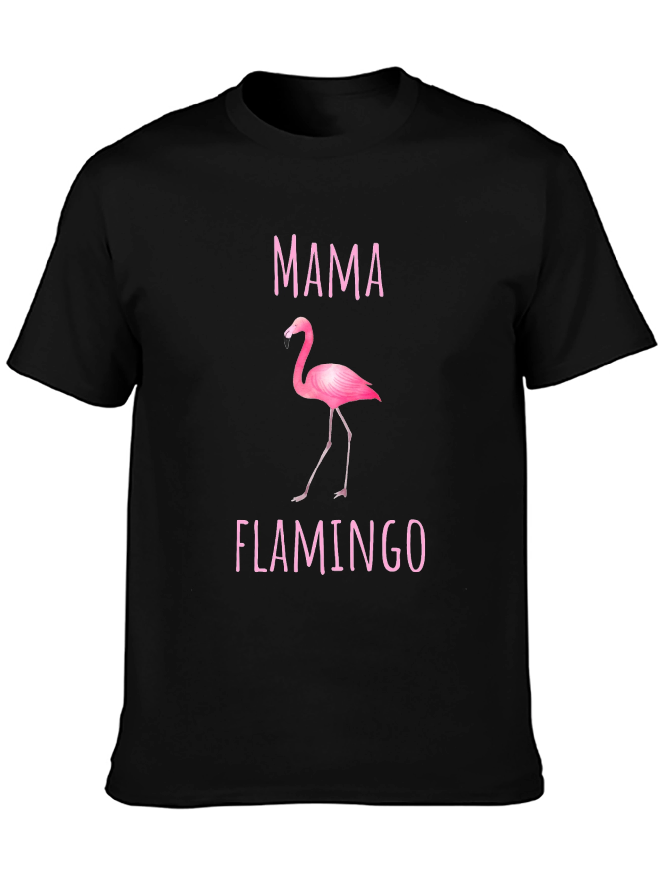 Mama Flamingo Graphic T-Shirt