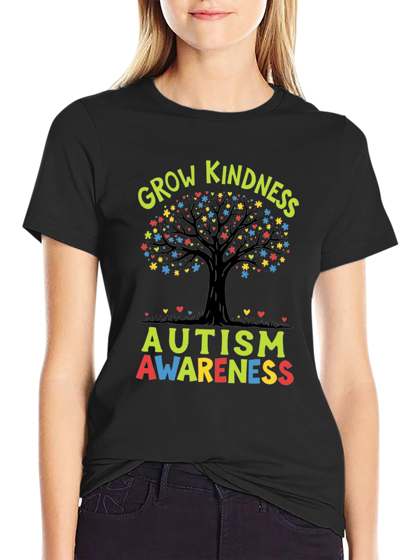 Autism Awareness Kindness Tree T-Shirt