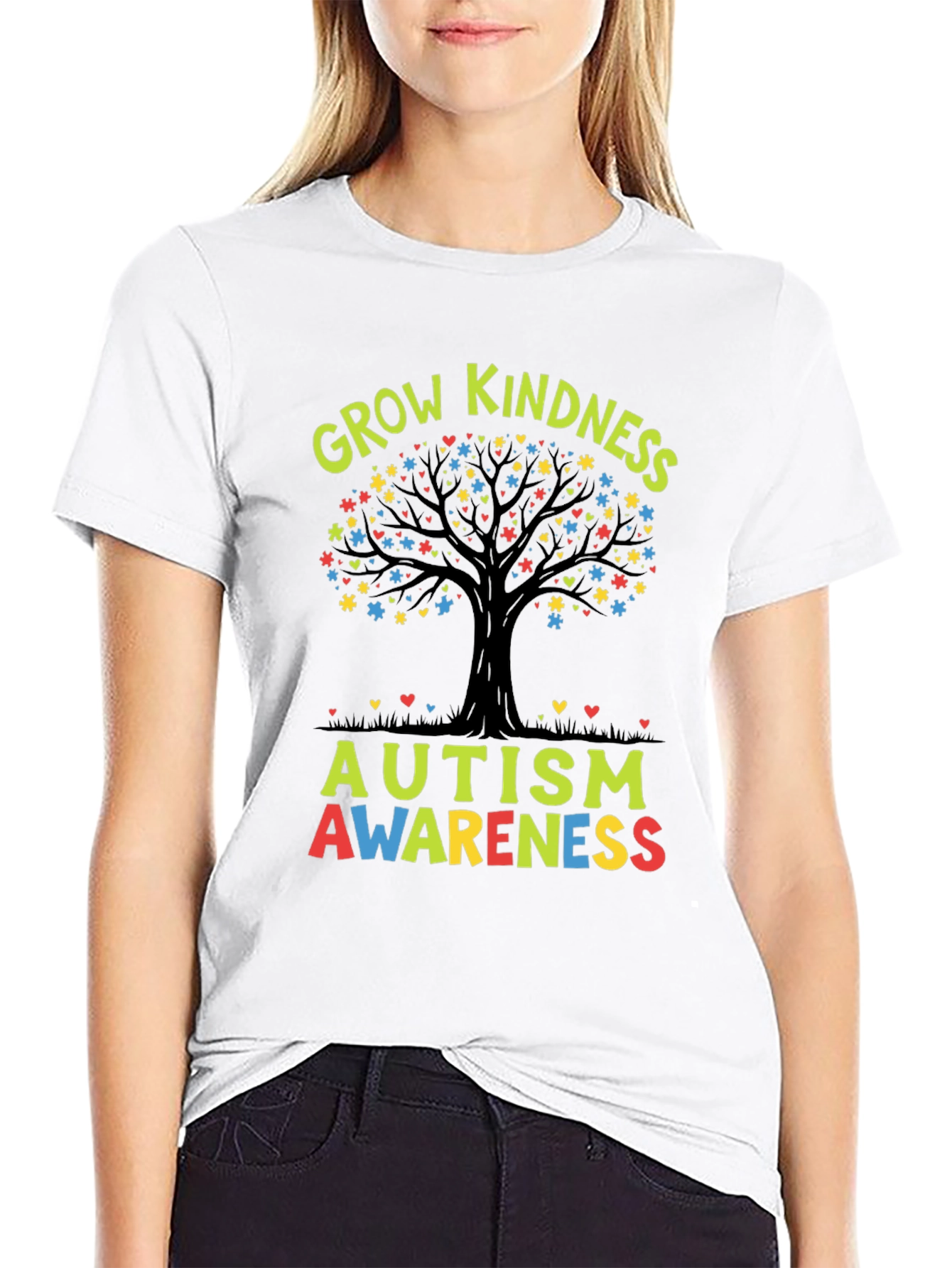 Autism Awareness Kindness Tree T-Shirt