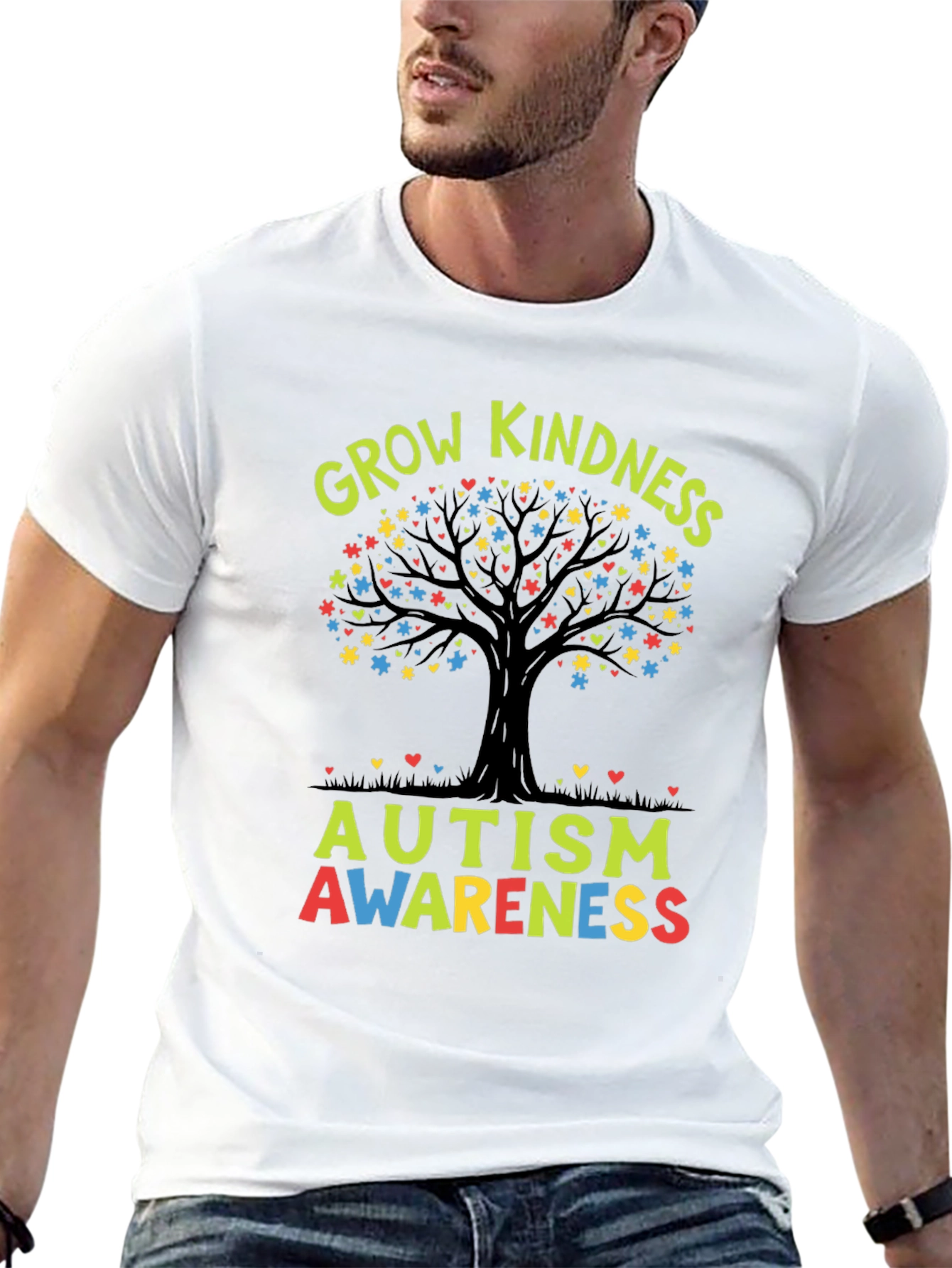 Autism Awareness Kindness Tree T-Shirt