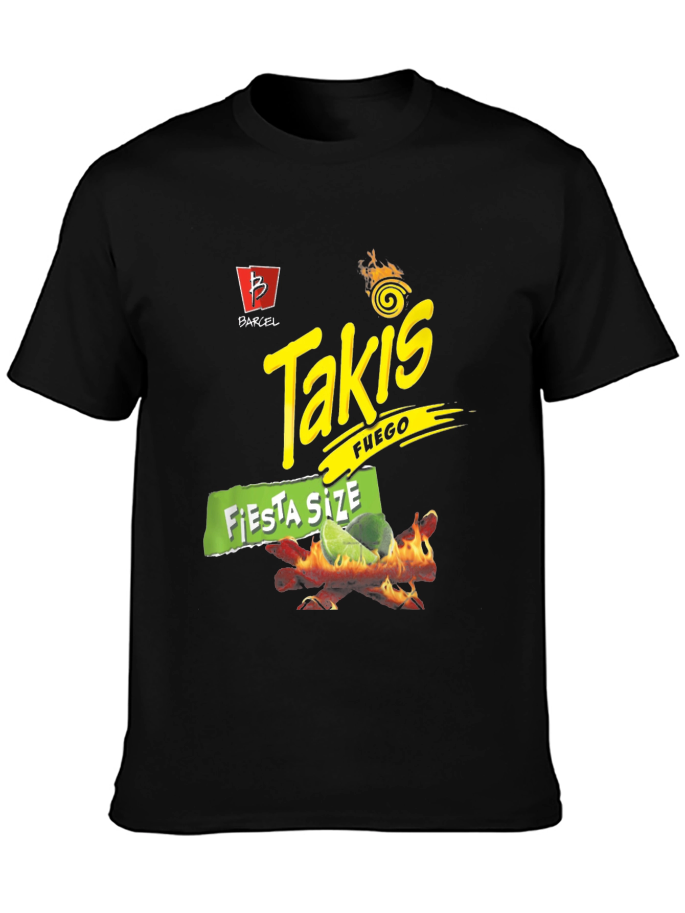 Takis Fuego Fiesta Size Graphic T-Shirt