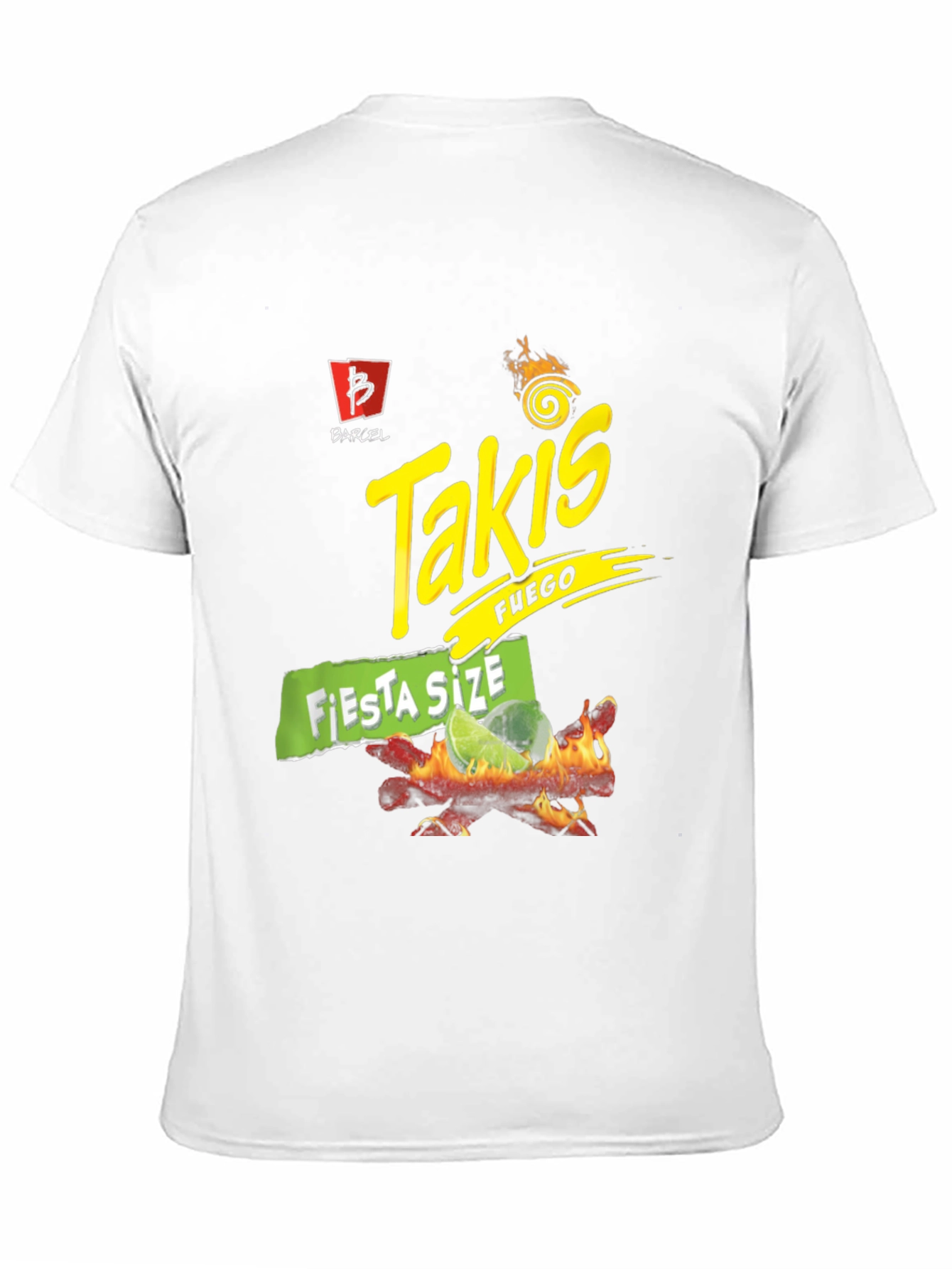 Takis Fuego Fiesta Size Graphic T-Shirt