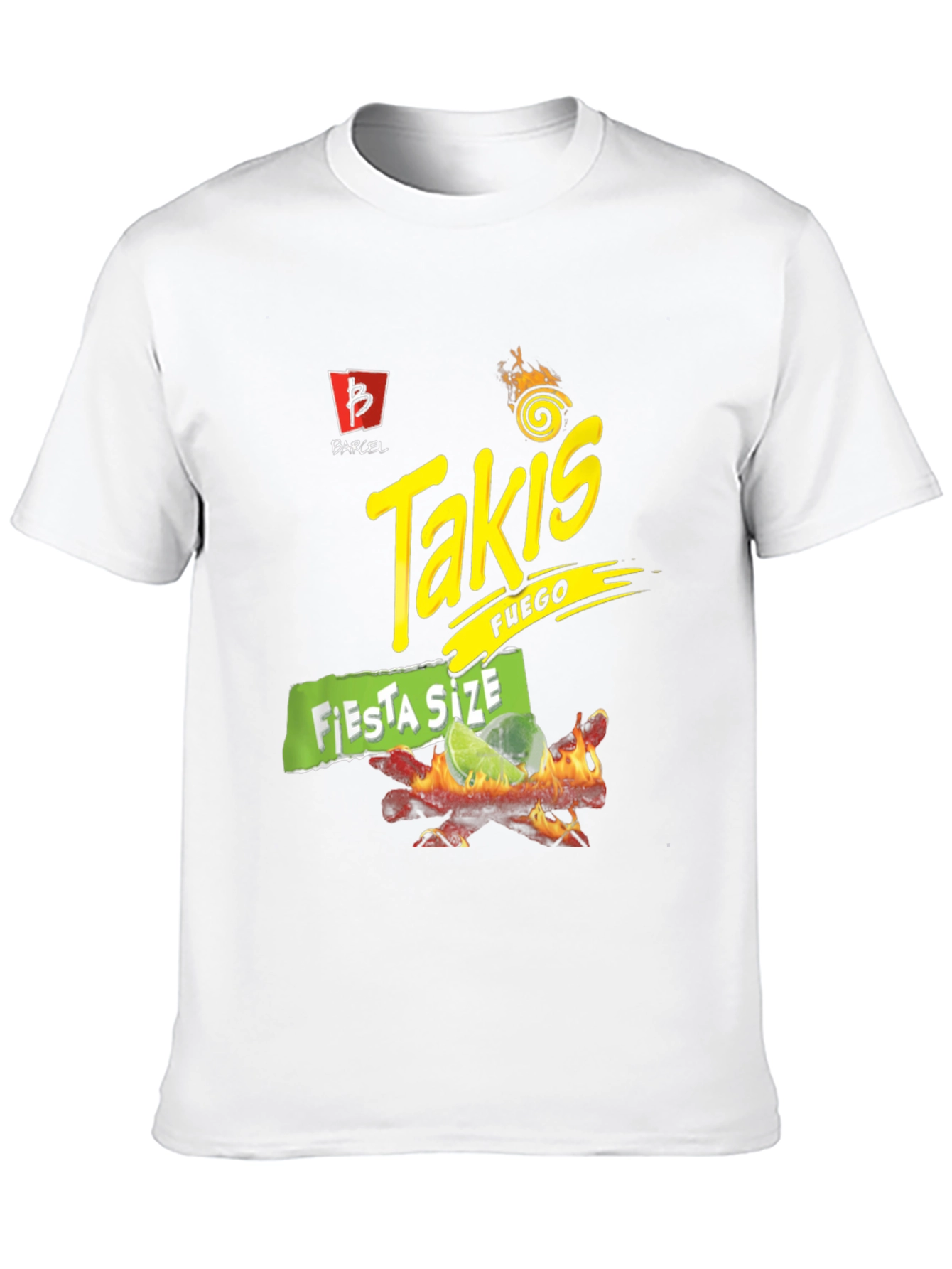 Takis Fuego Fiesta Size Graphic T-Shirt