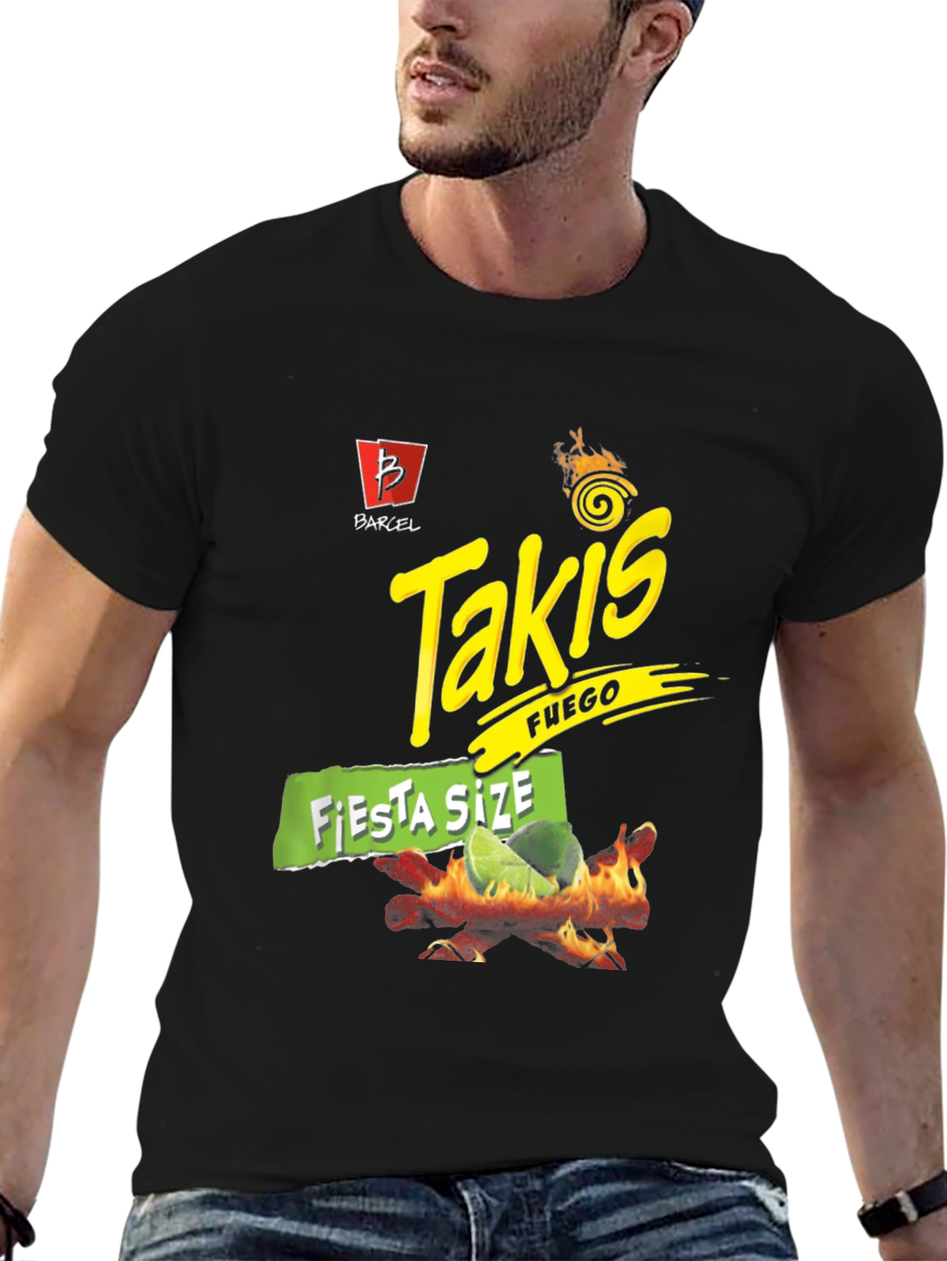 Takis Fuego Fiesta Size Graphic T-Shirt