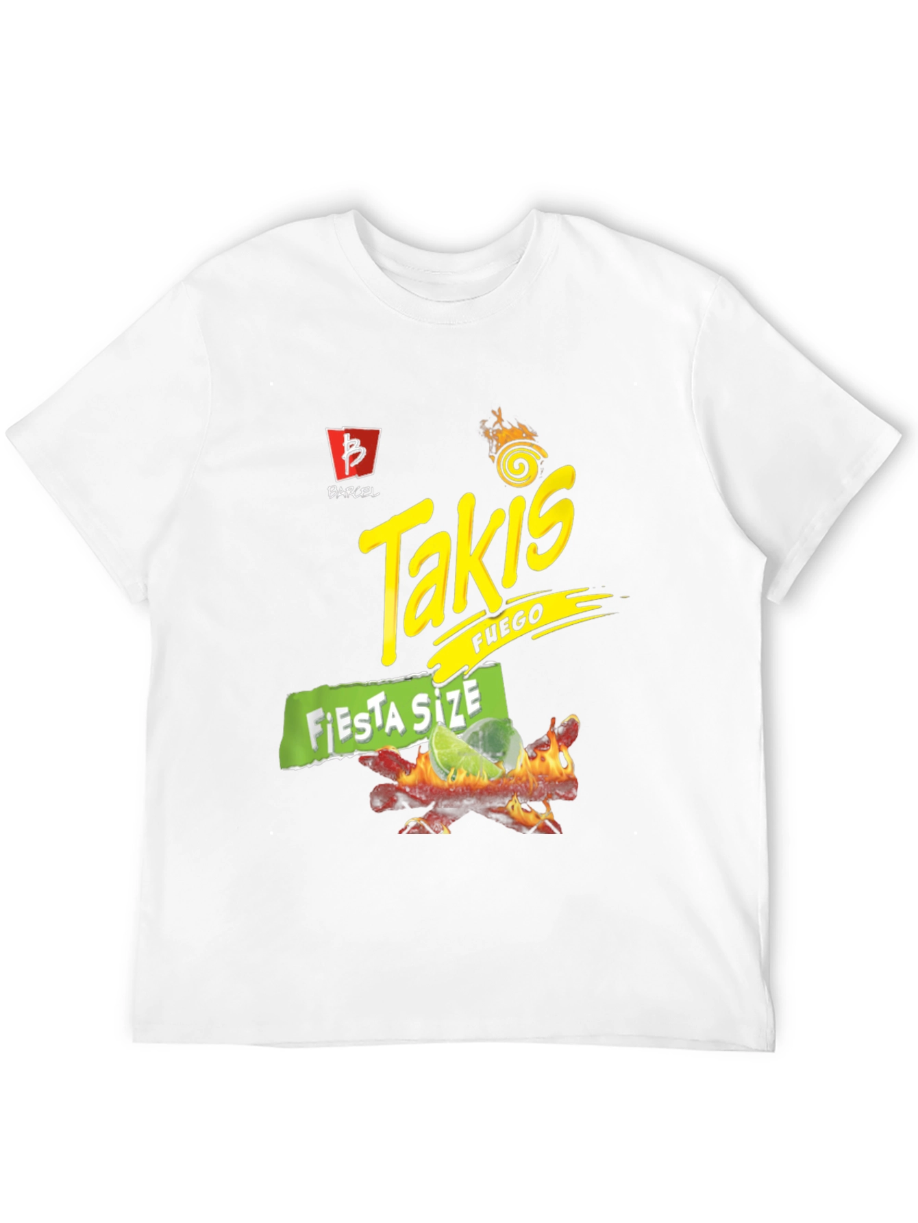 Takis Fuego Fiesta Size Graphic T-Shirt
