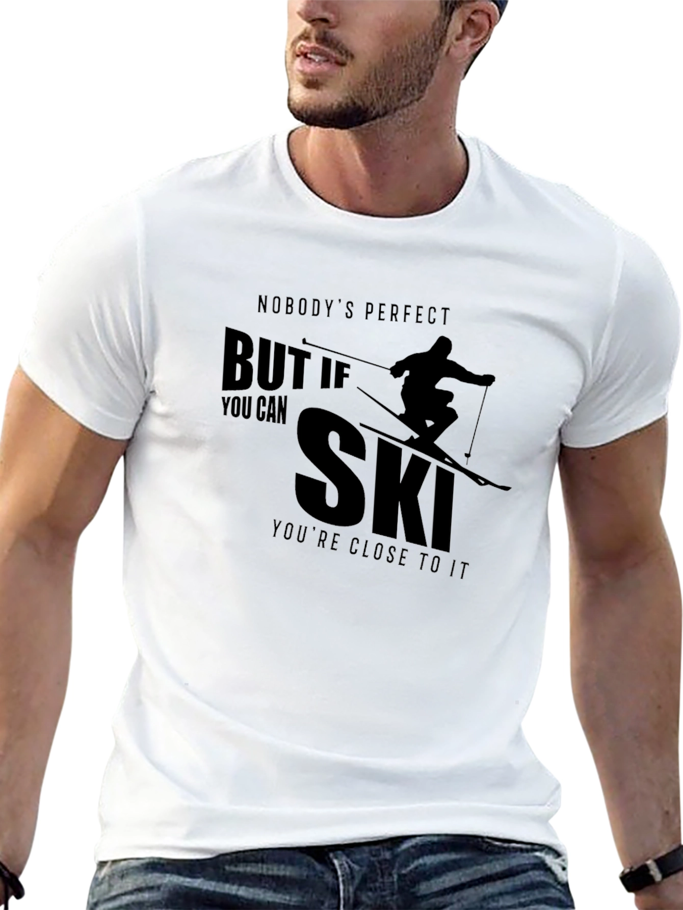 Nobodys Perfect Ski T-Shirt