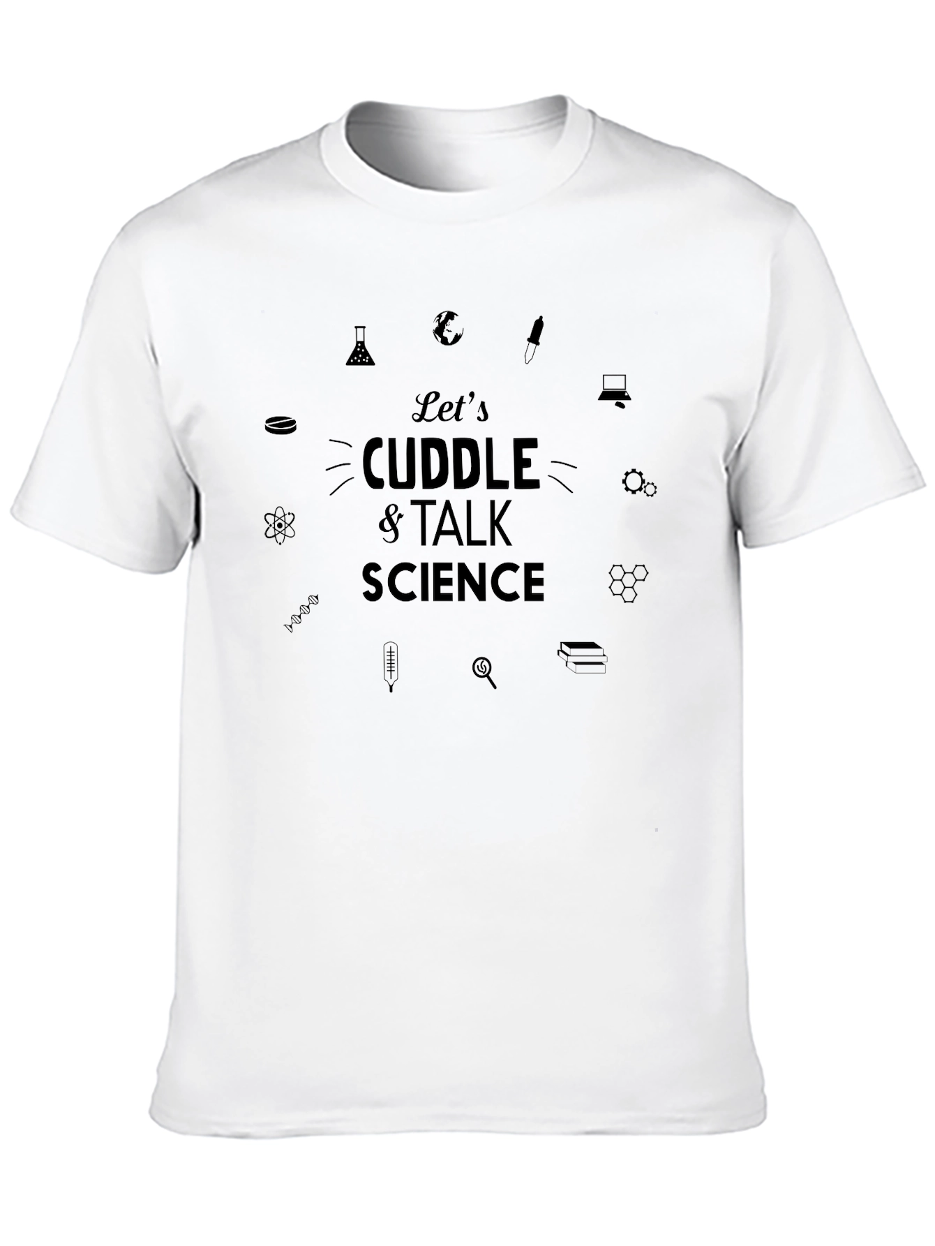 Science Cuddle T-Shirt - Talk Science