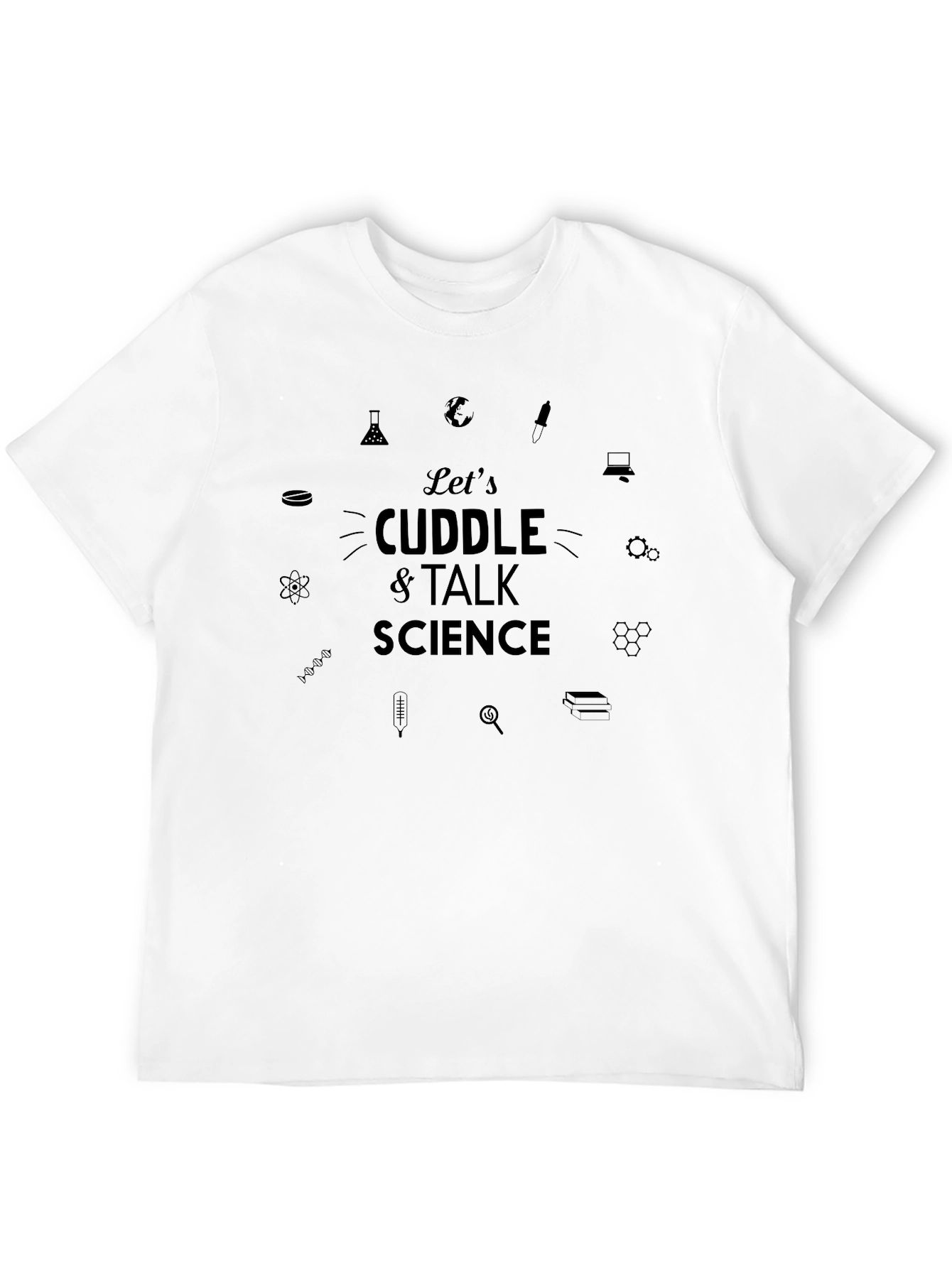 Science Cuddle T-Shirt - Talk Science