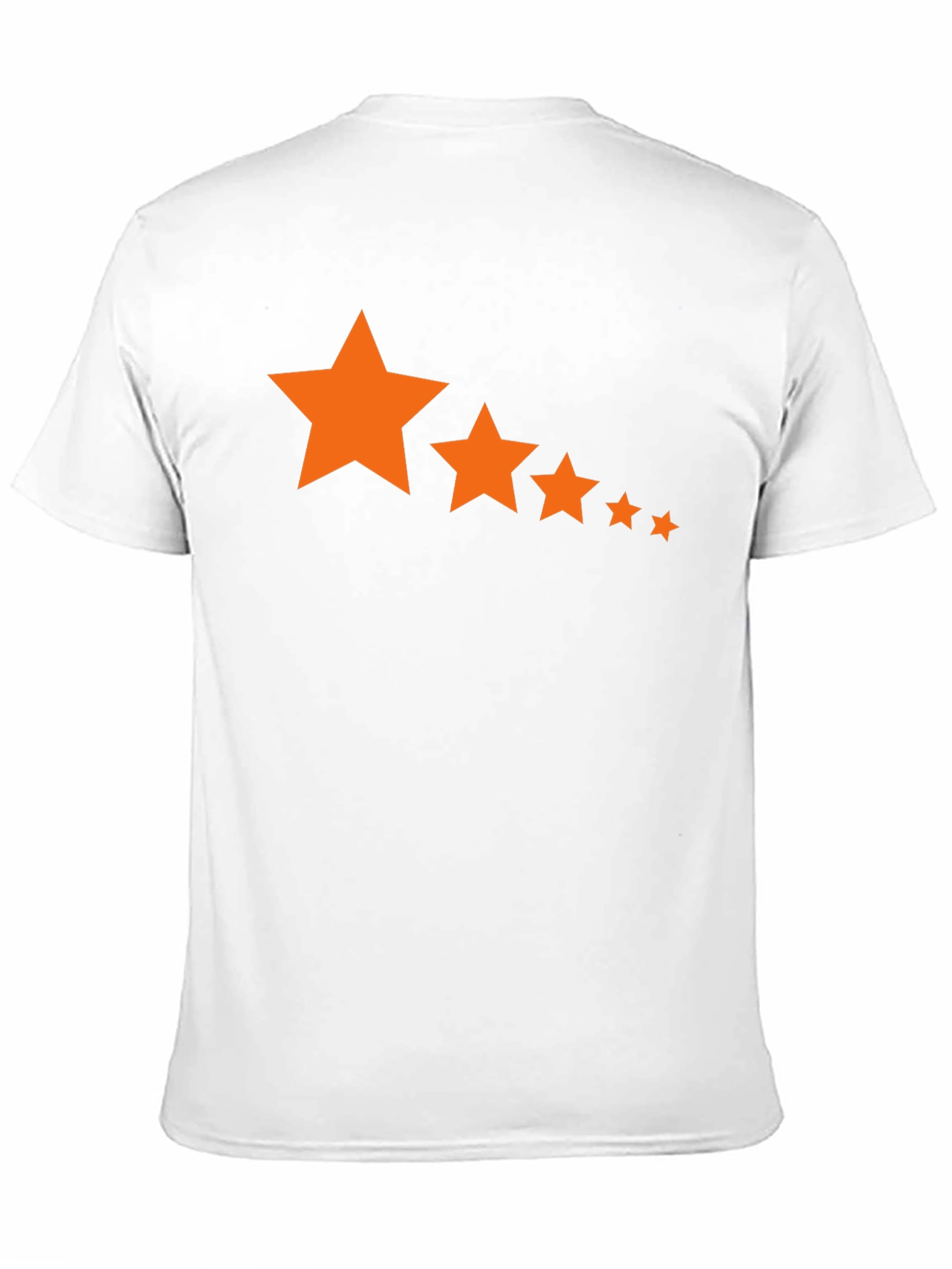 Modern Star Graphic T-Shirt - Stylish Black Tee