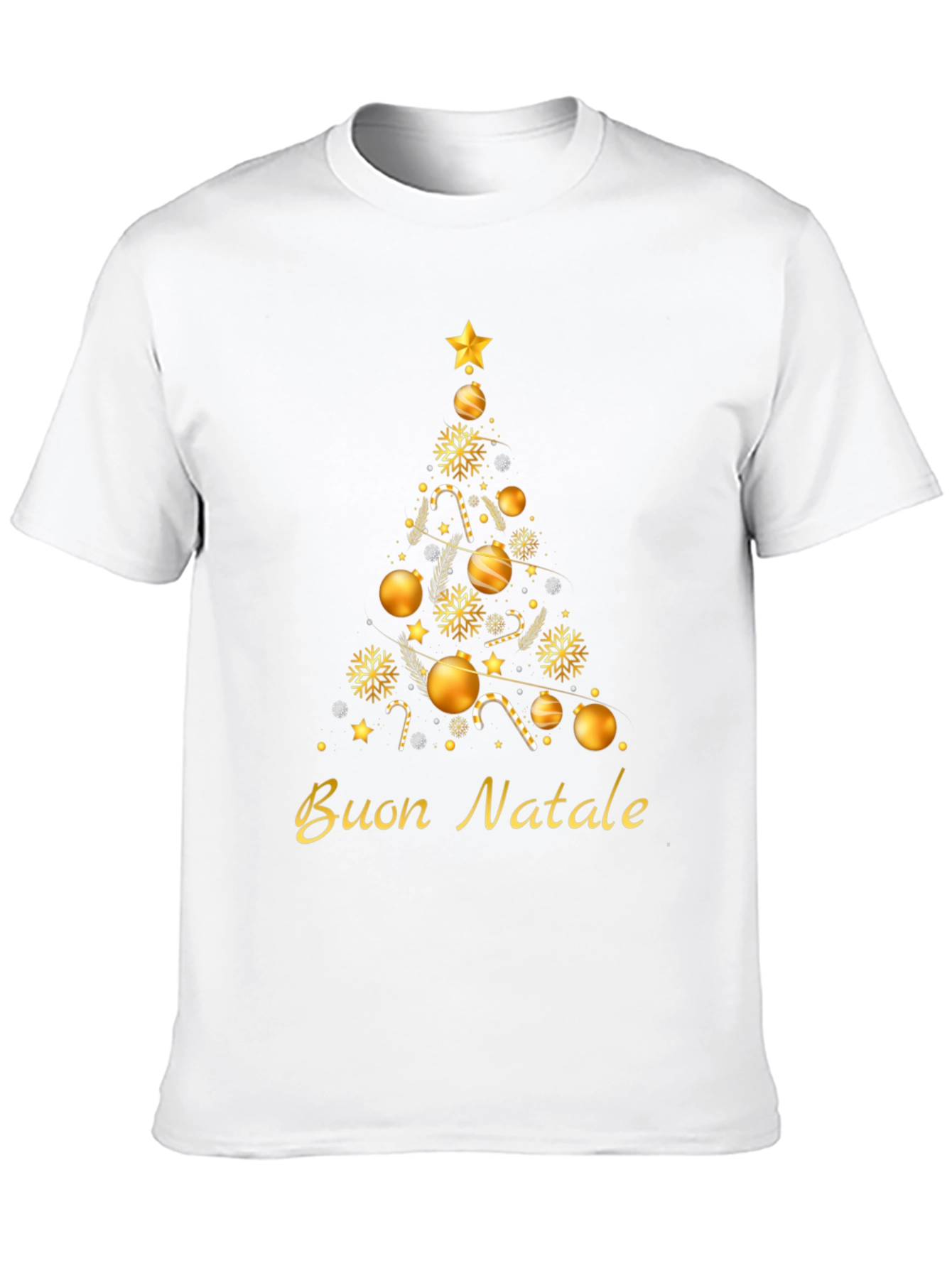 Buon Natale Christmas Tree T-Shirt