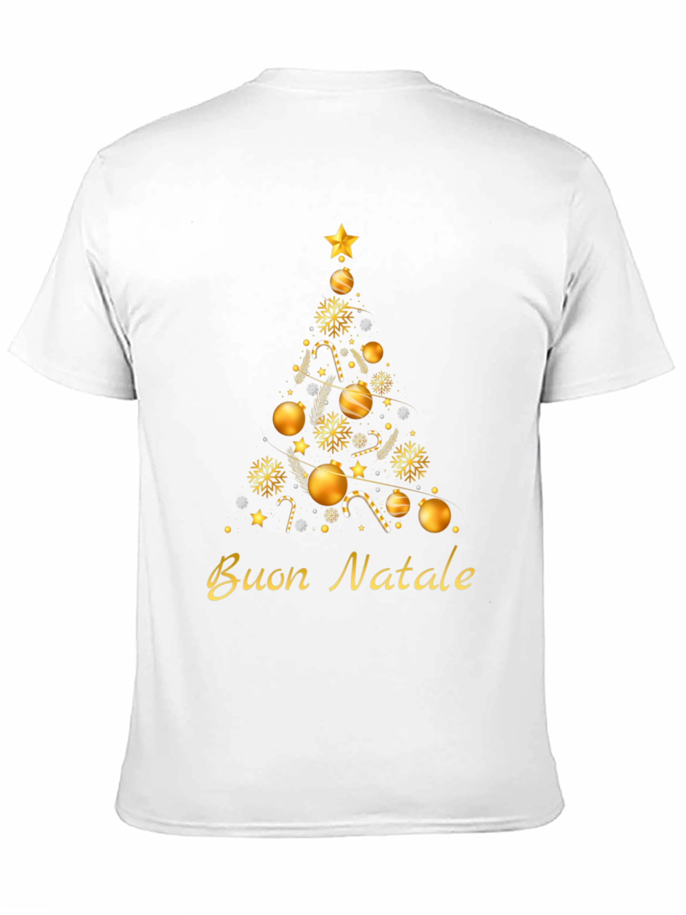 Buon Natale Christmas Tree T-Shirt