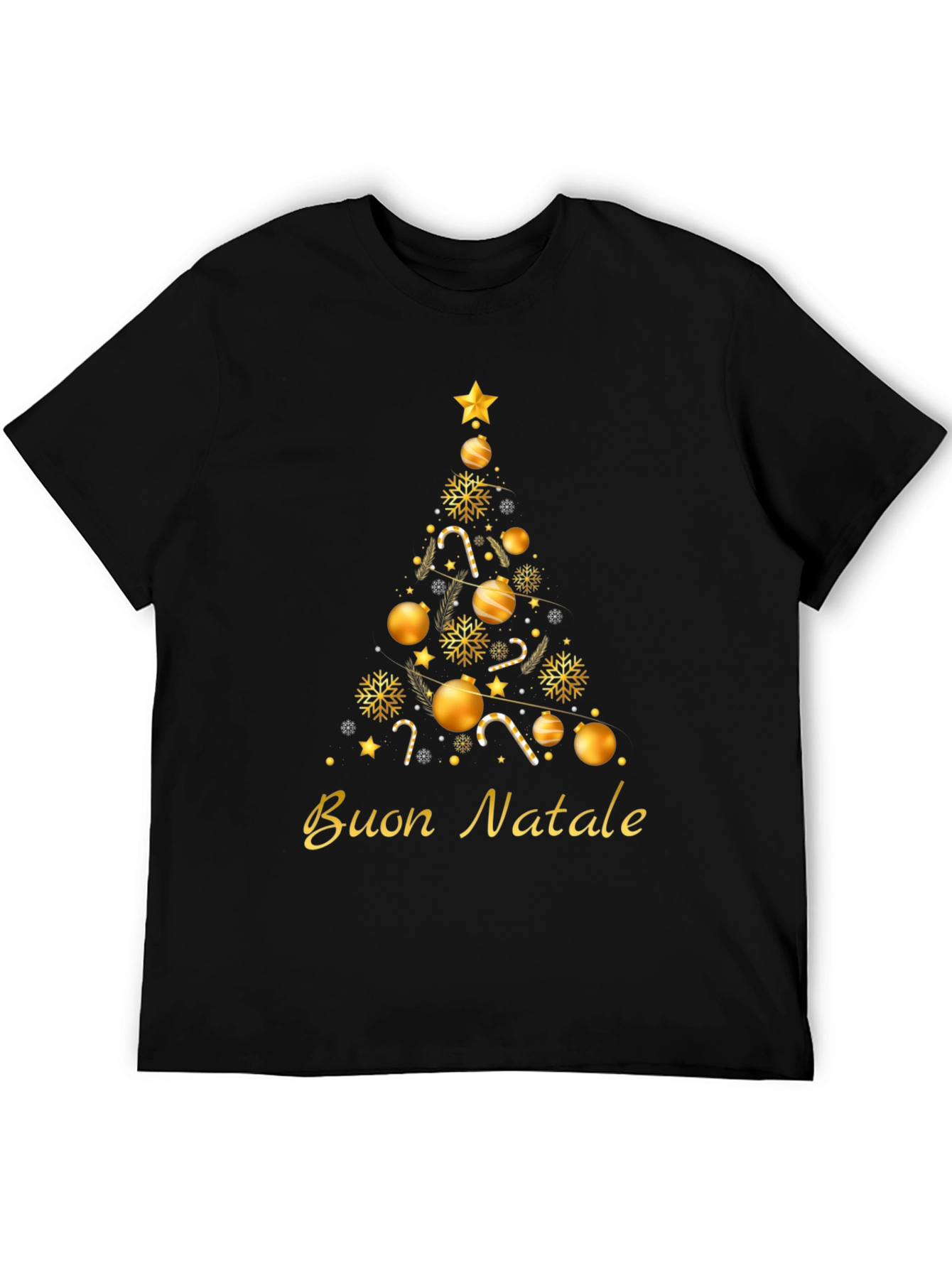Buon Natale Christmas Tree T-Shirt