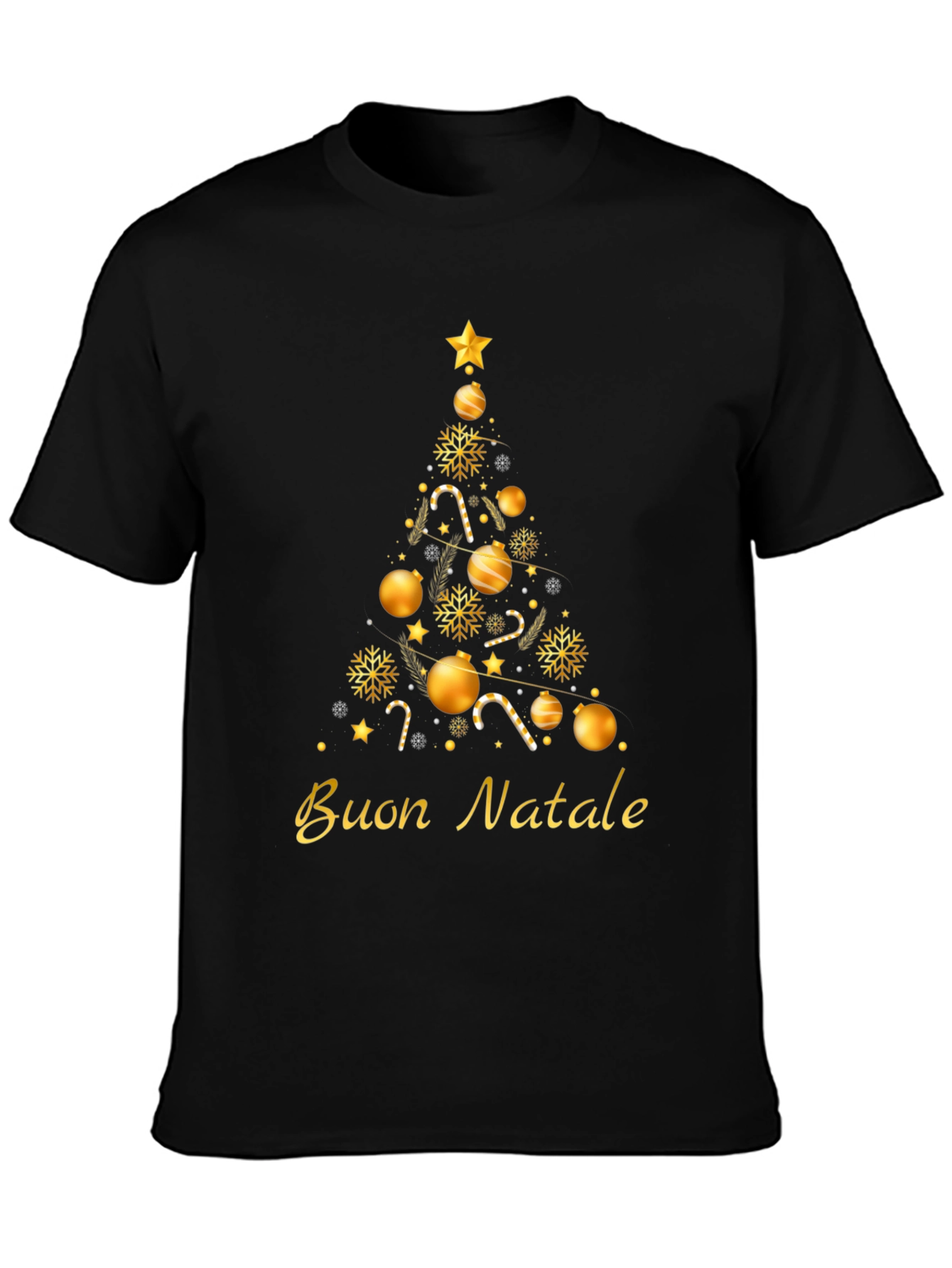 Buon Natale Christmas Tree T-Shirt