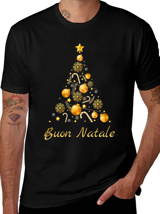 Buon Natale Christmas Tree T-Shirt