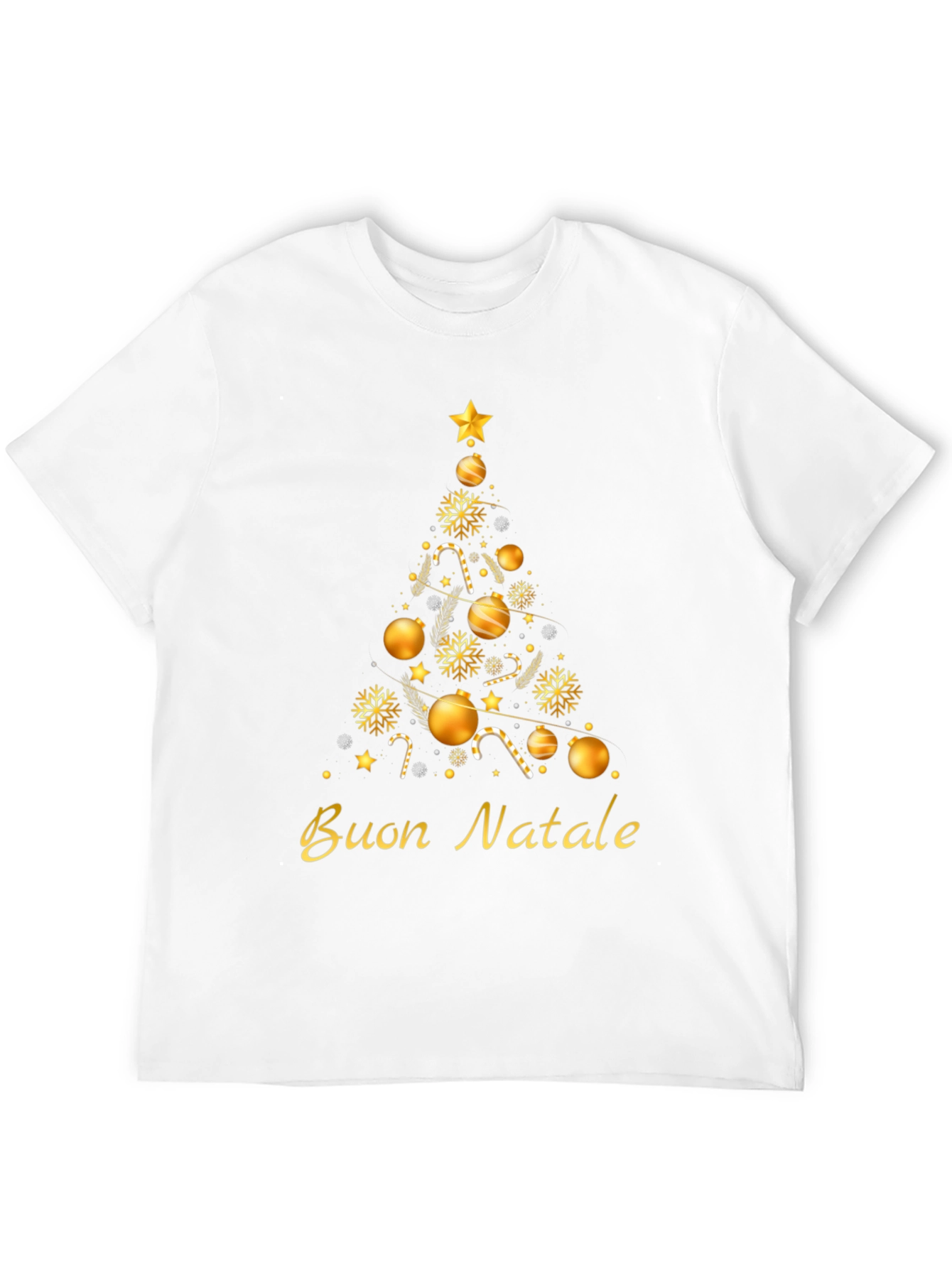 Buon Natale Christmas Tree T-Shirt