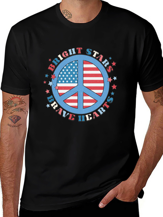 Patriotic Peace Sign T-Shirt