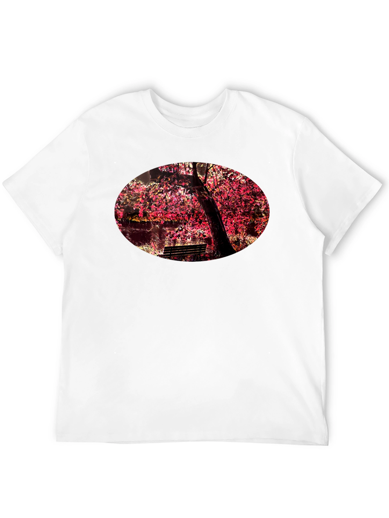 Nature Graphic Black T-Shirt