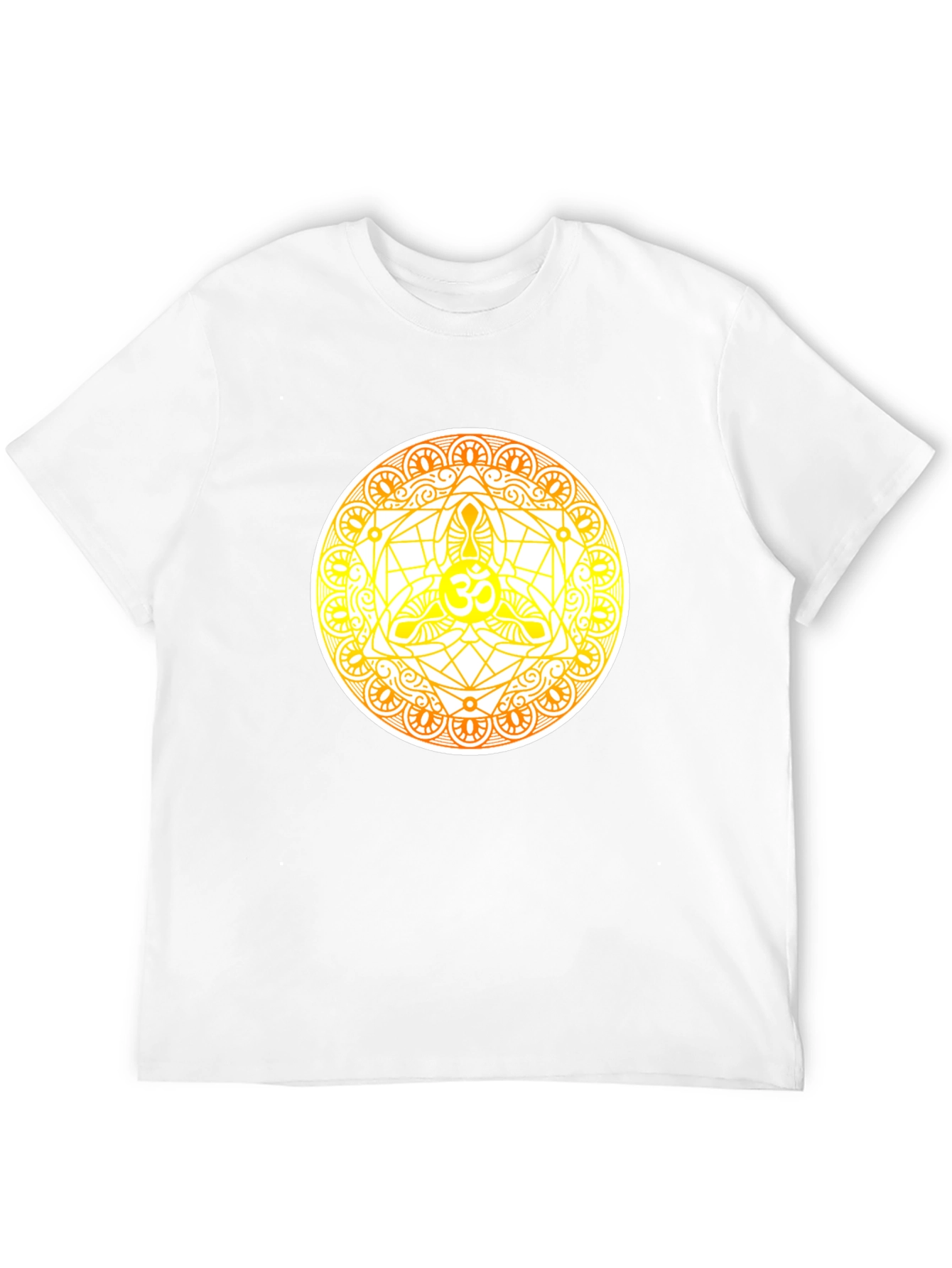 Om Mandala Graphic Tee - Spiritual Design T-Shirt
