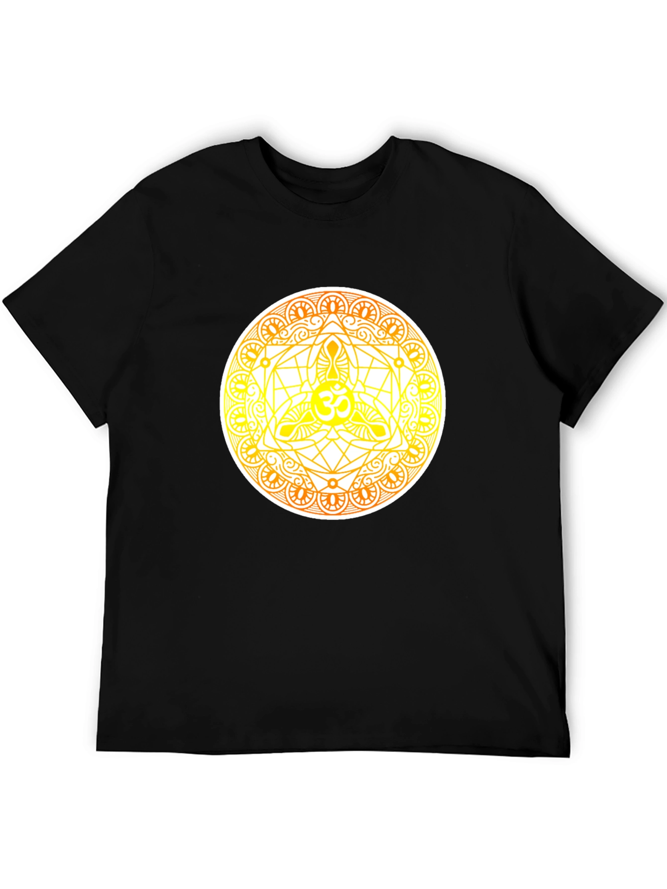 Om Mandala Graphic Tee - Spiritual Design T-Shirt