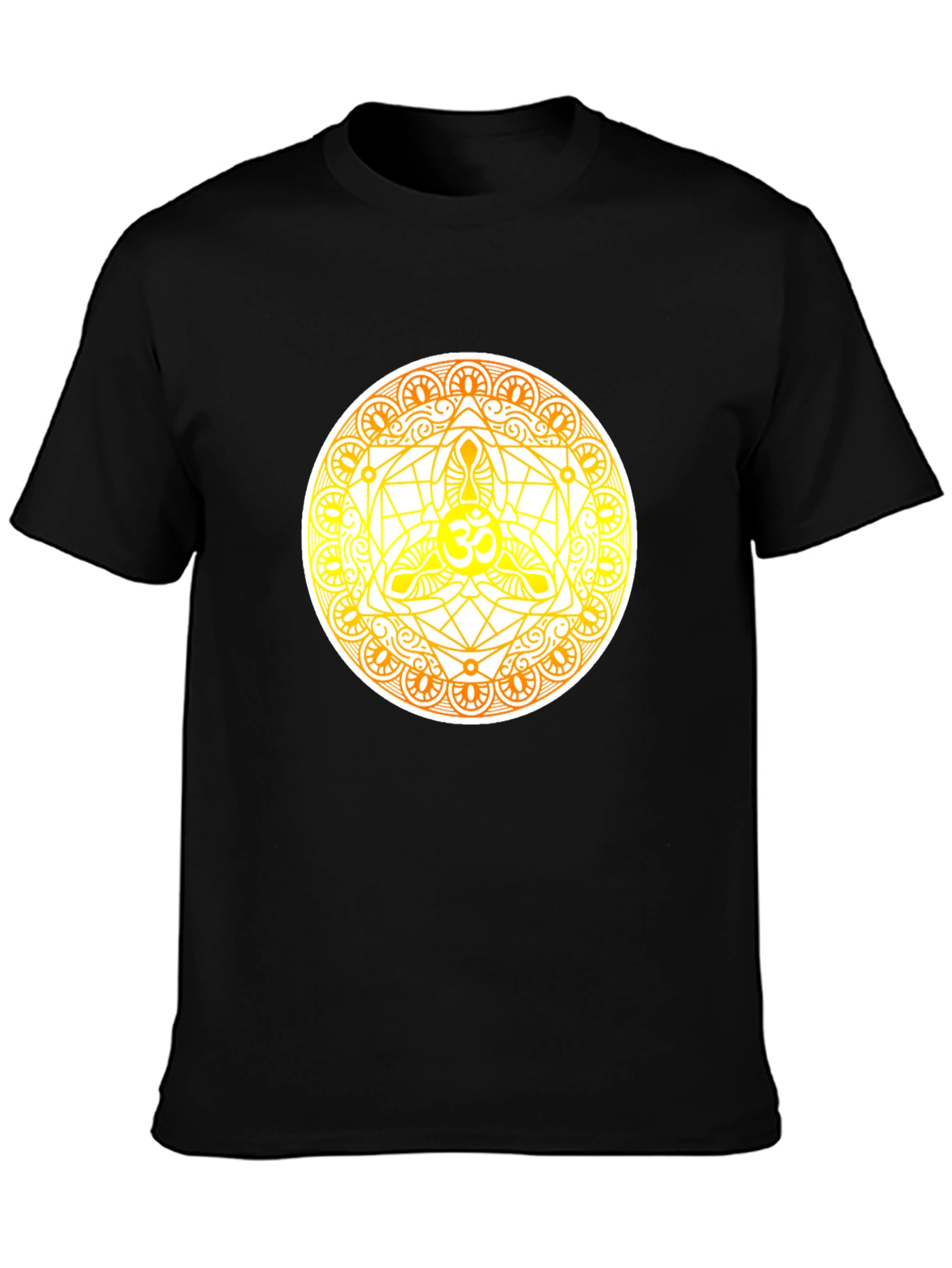 Om Mandala Graphic Tee - Spiritual Design T-Shirt