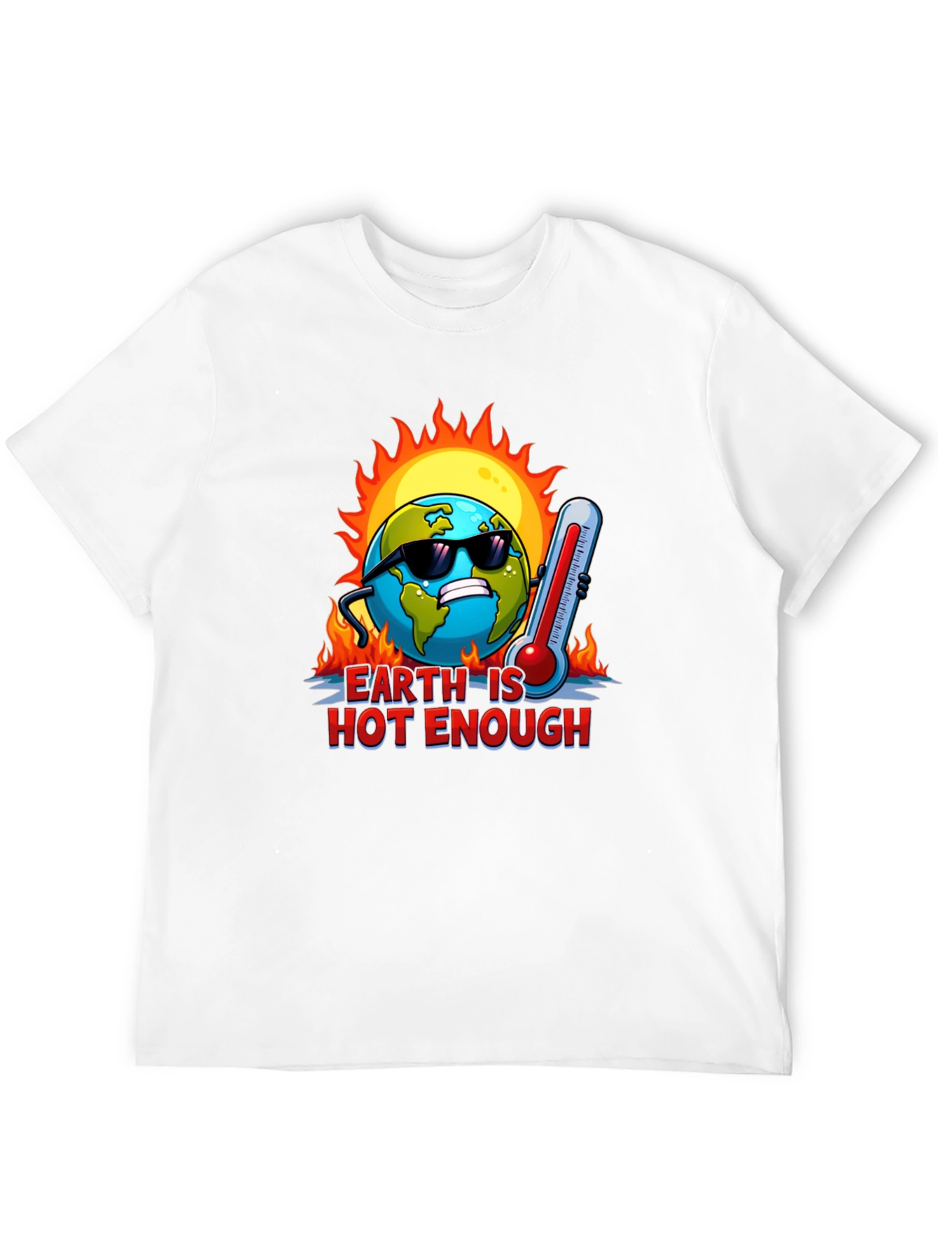 Earth is Hot Enough Graphic Tee