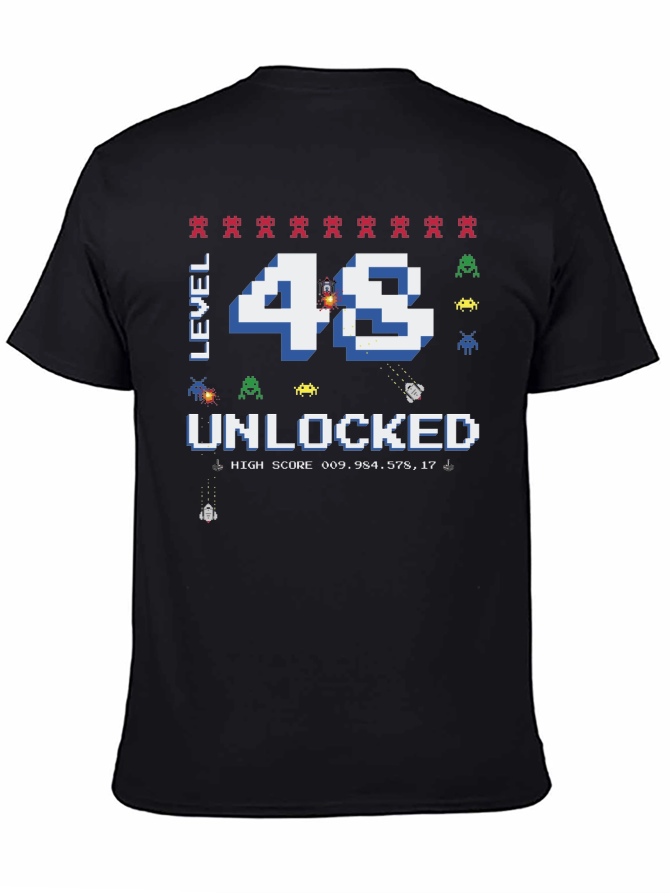 Level 48 Unlocked Graphic T-Shirt