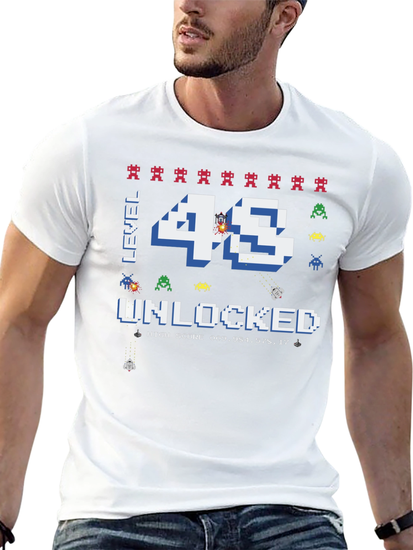 Level 48 Unlocked Graphic T-Shirt