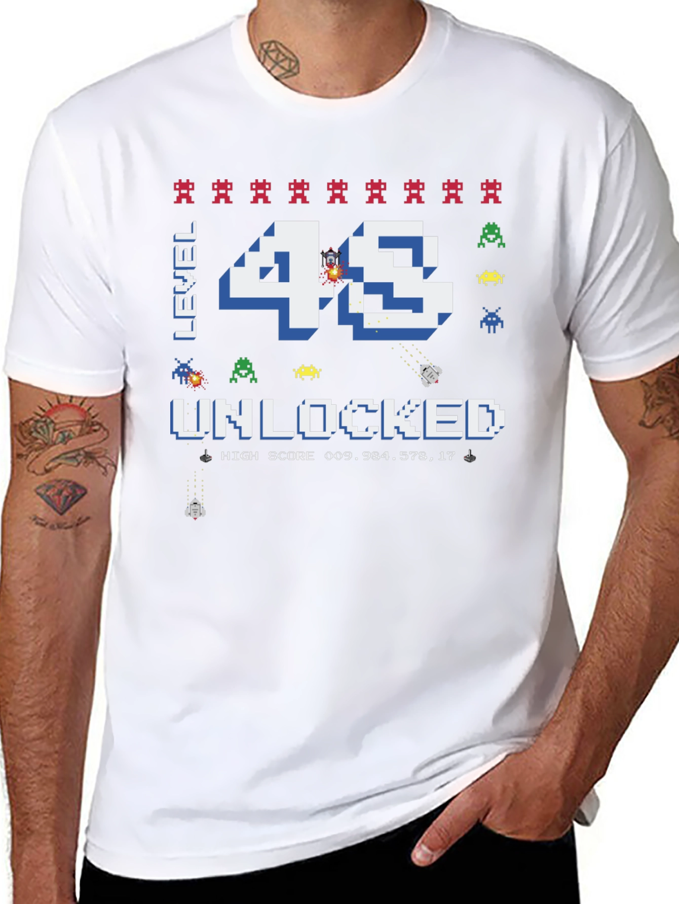 Level 48 Unlocked Graphic T-Shirt