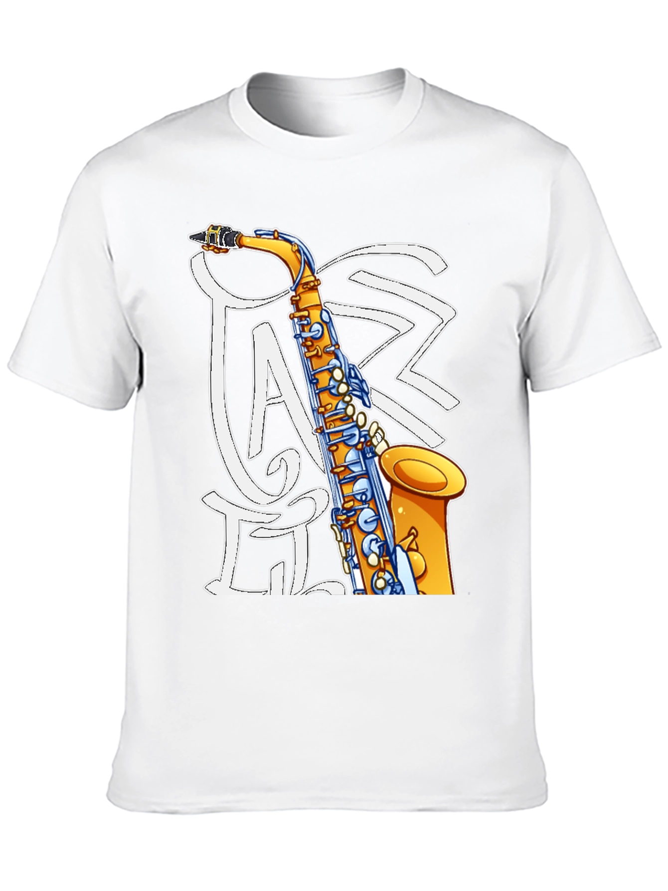 Jazz Music Saxophone T-Shirt