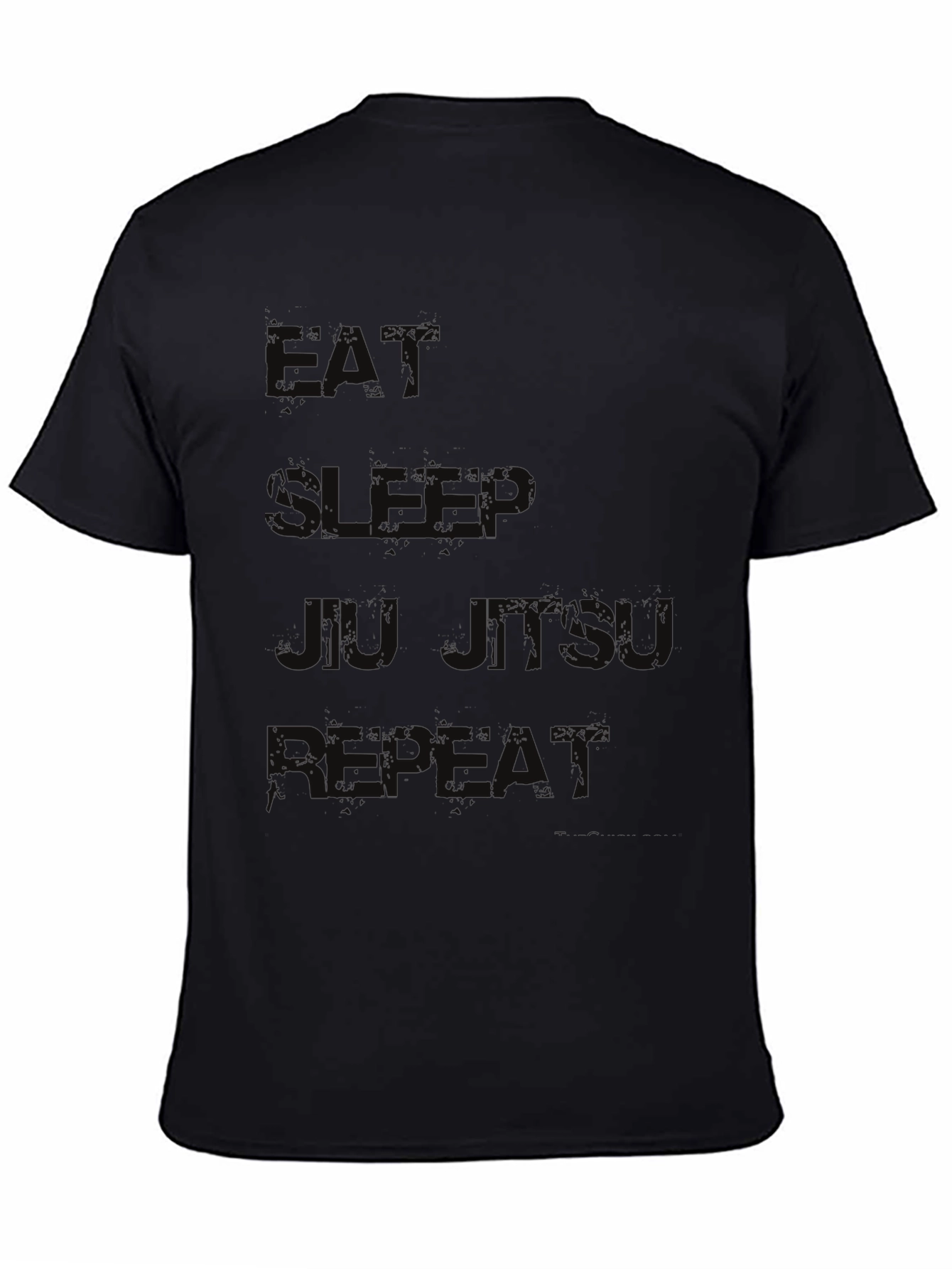 Eat Sleep Jiu Jitsu Repeat Black T-Shirt