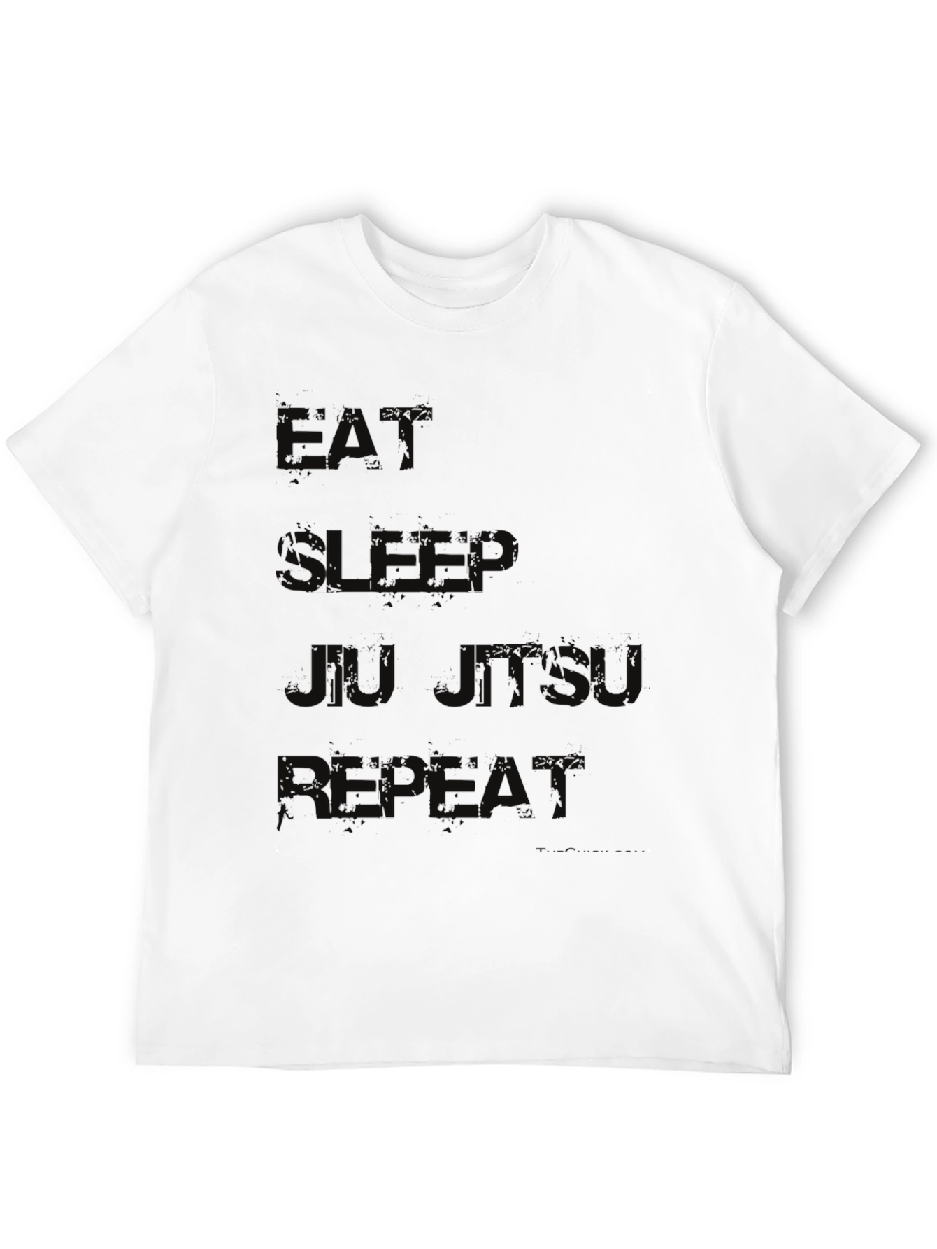Eat Sleep Jiu Jitsu Repeat Black T-Shirt