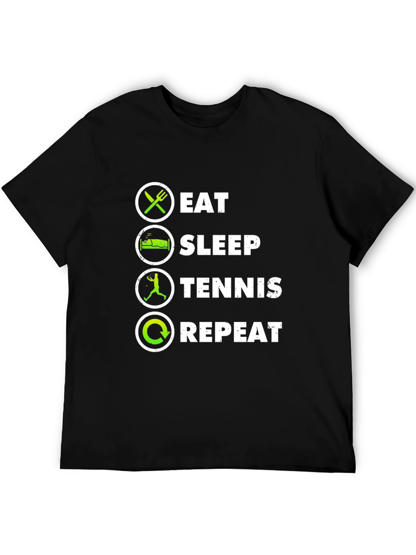 Eat Sleep Tennis Repeat T-Shirt