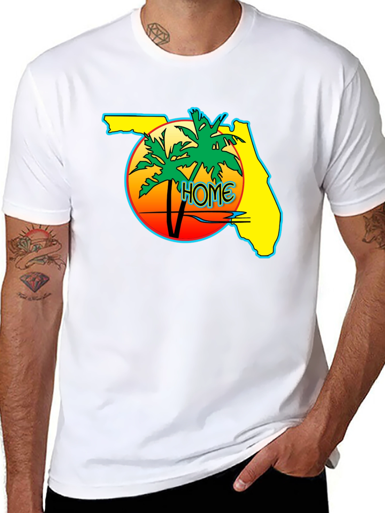Florida Home State Graphic Tee