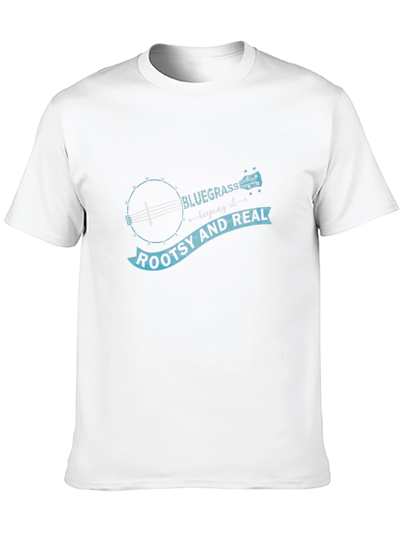 Bluegrass Banjo Roots T-Shirt - Black