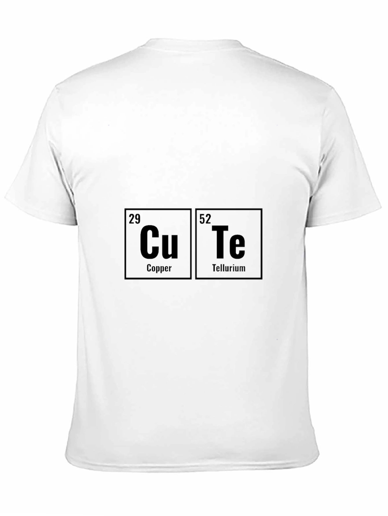 Cute Chemistry Pun T-Shirt - Copper Tellurium