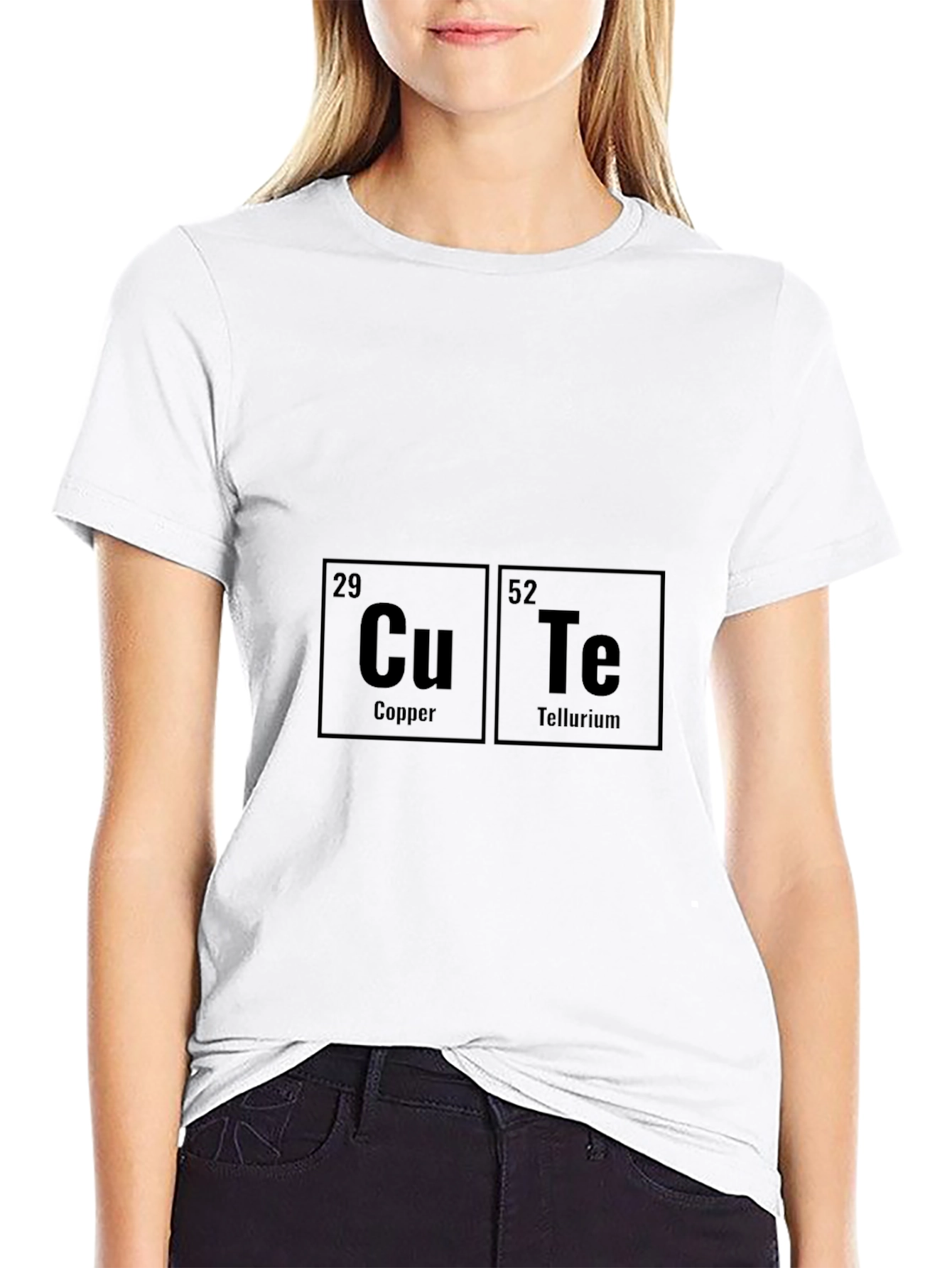 Cute Chemistry Pun T-Shirt - Copper Tellurium