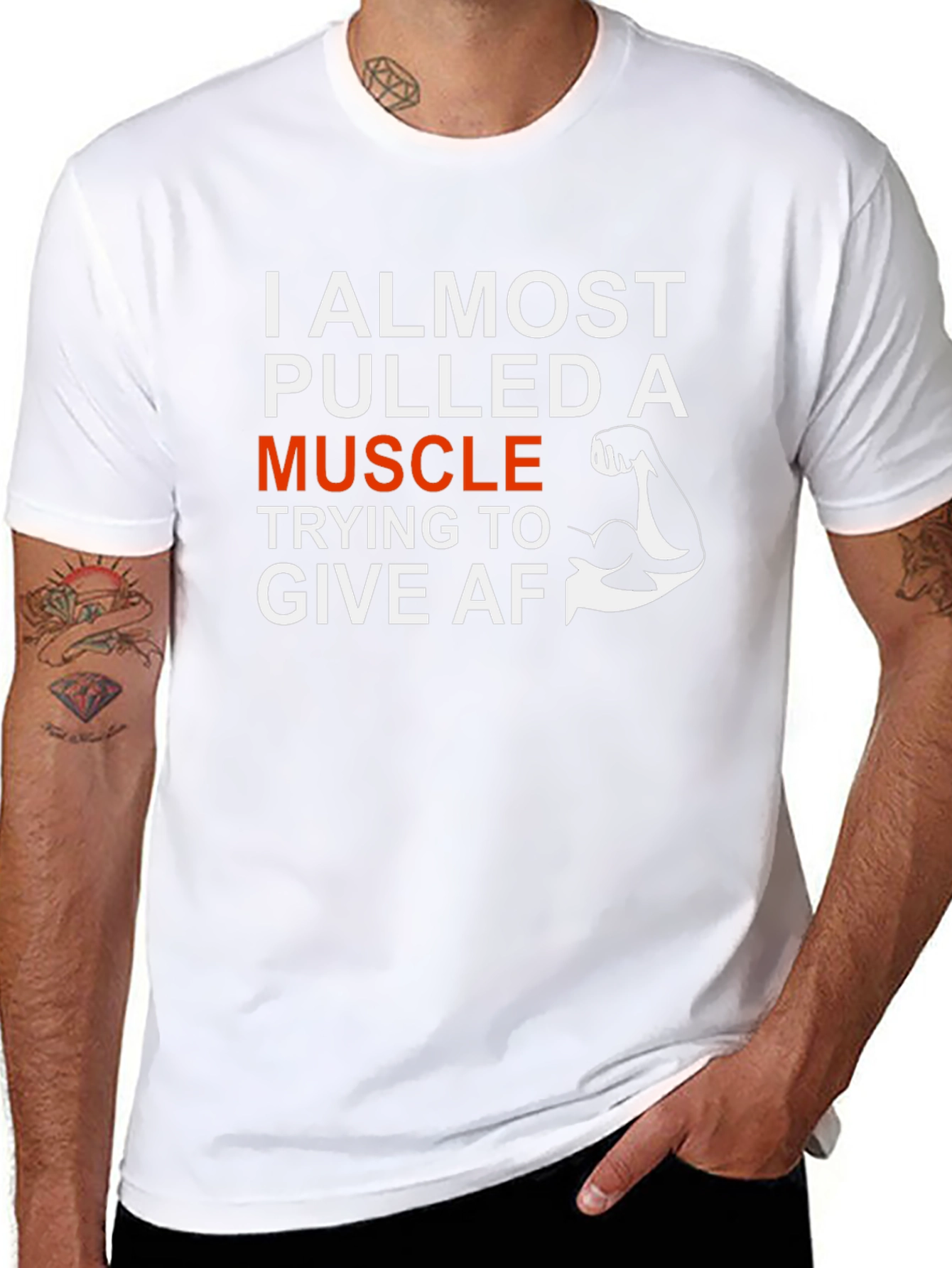 I Almost Pulled A Muscle Graphic T-Shirt