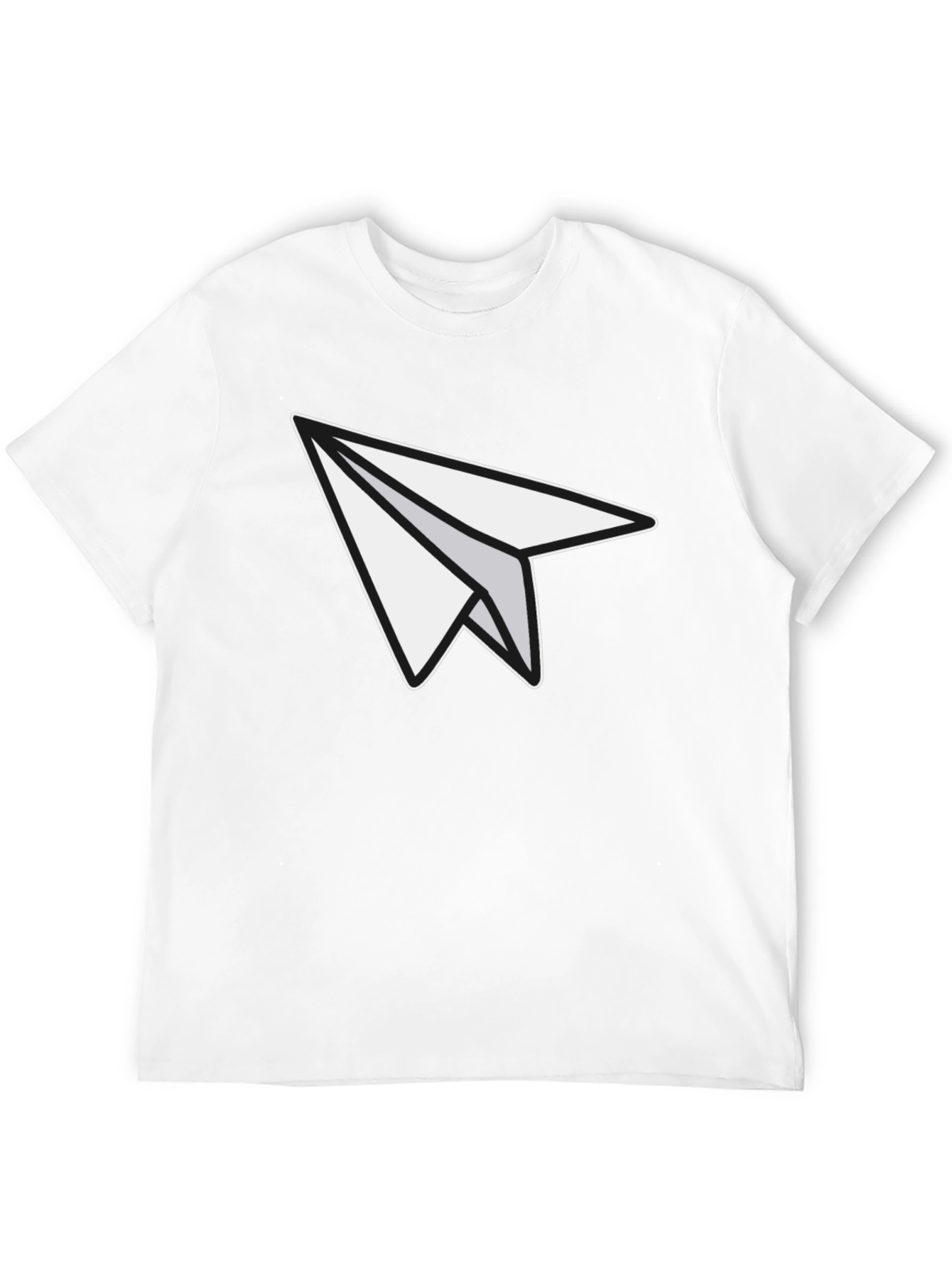 Paper Airplane Graphic Tee - Unisex Soft Cotton Blend