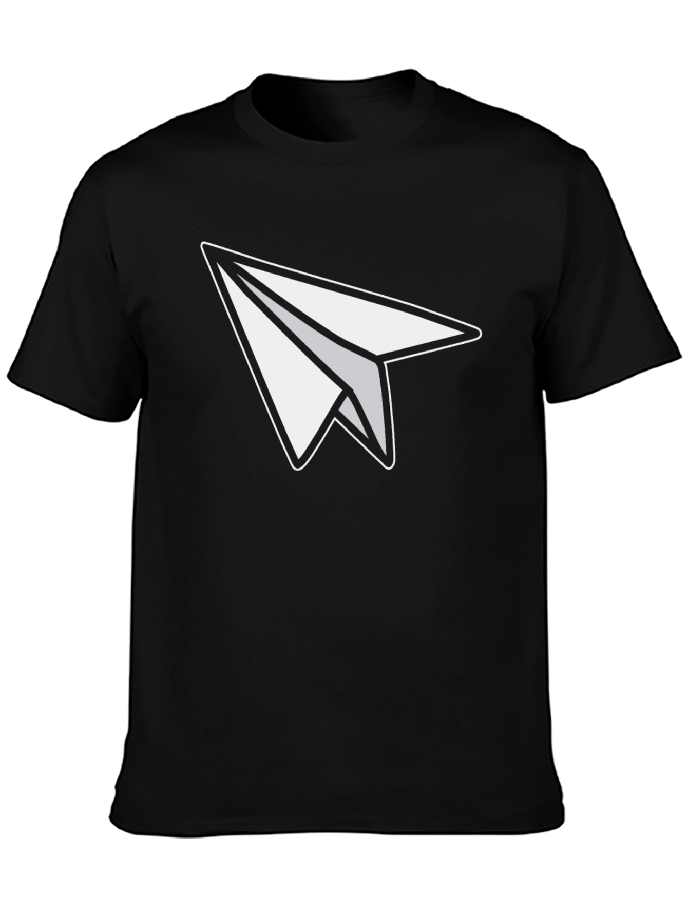 Paper Airplane Graphic Tee - Unisex Soft Cotton Blend