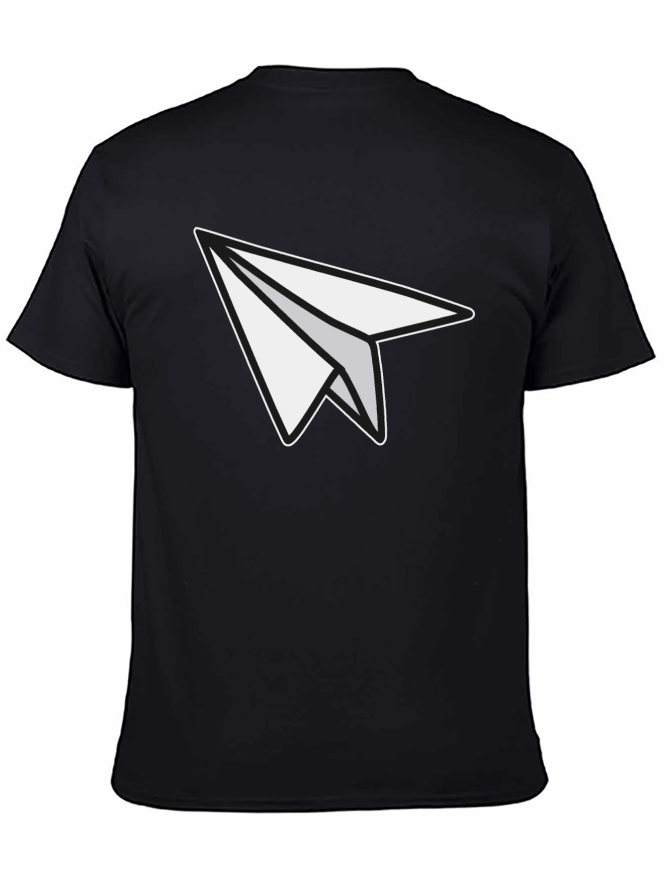 Paper Airplane Graphic Tee - Unisex Soft Cotton Blend
