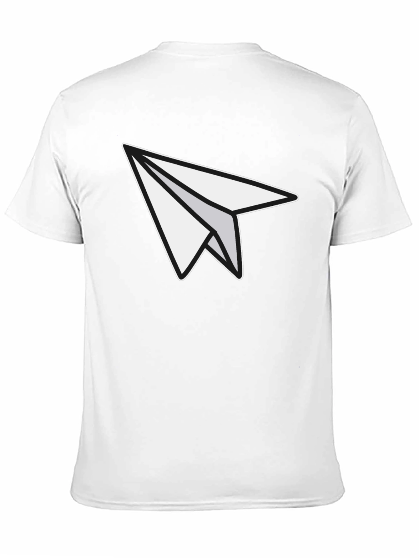 Paper Airplane Graphic Tee - Unisex Soft Cotton Blend