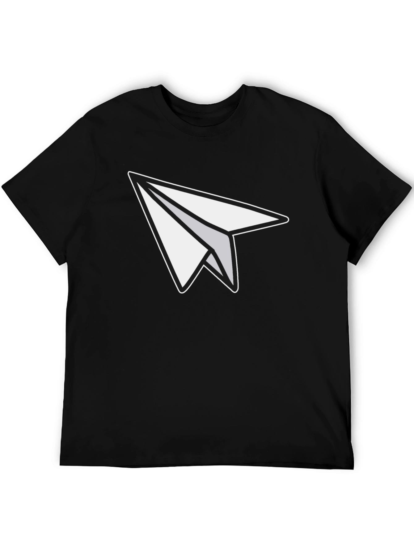 Paper Airplane Graphic Tee - Unisex Soft Cotton Blend