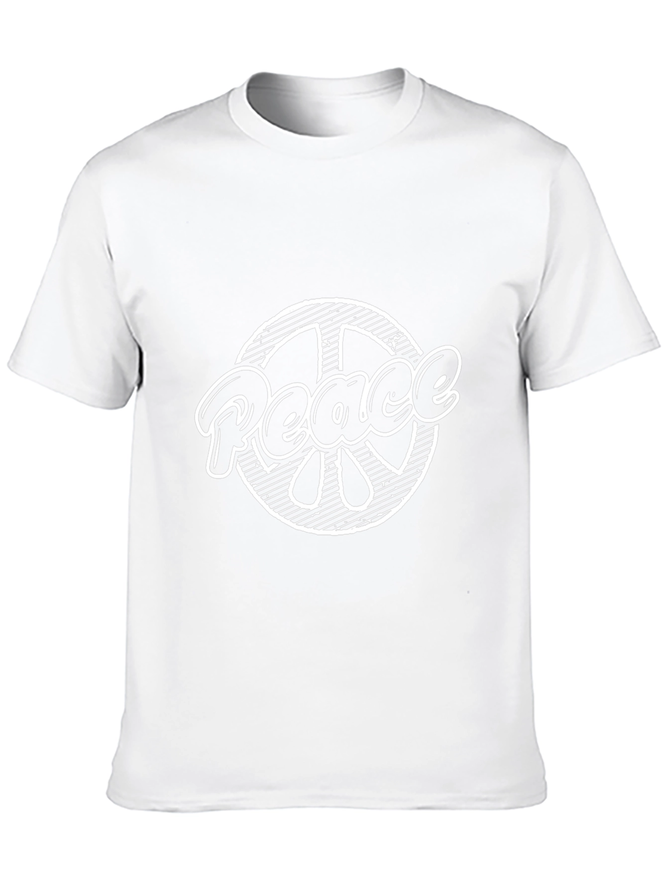 Peace Sign Black T-Shirt