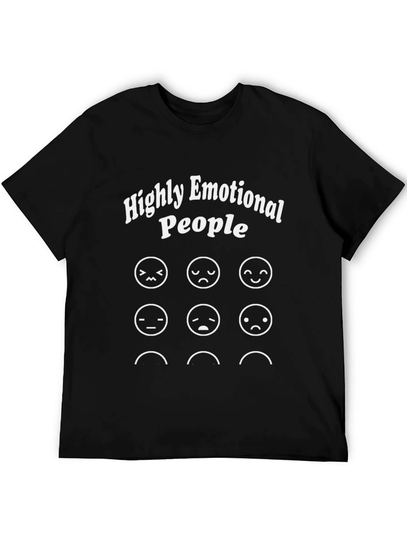 Emotional Expression Graphic Tee - Unisex
