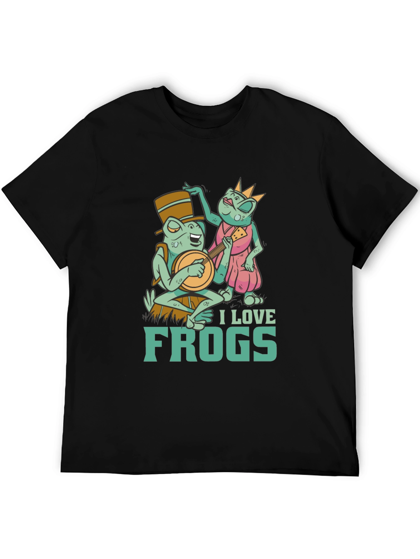 I Love Frogs Graphic Tee