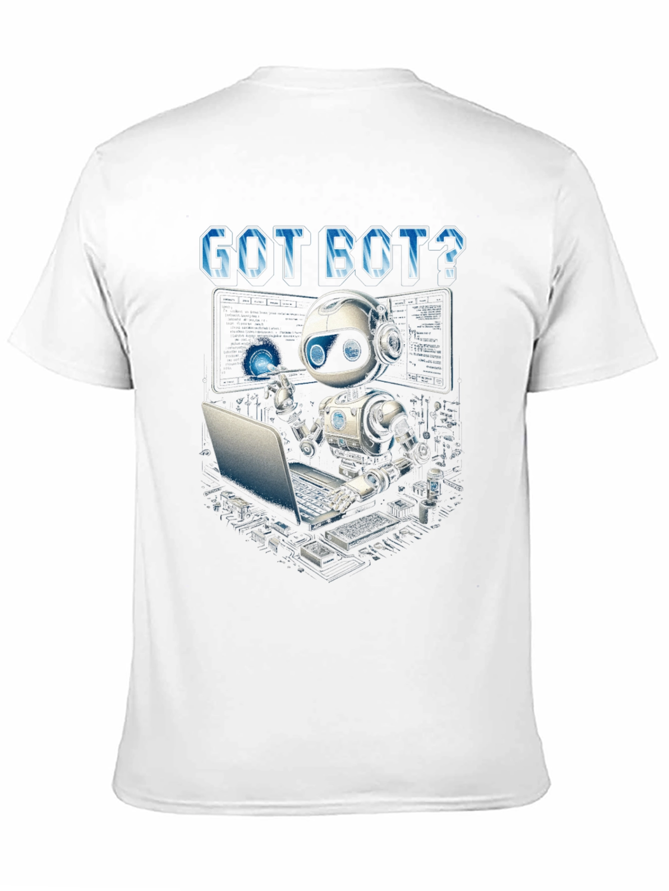 Got Bot? Coding Robot Graphic T-Shirt