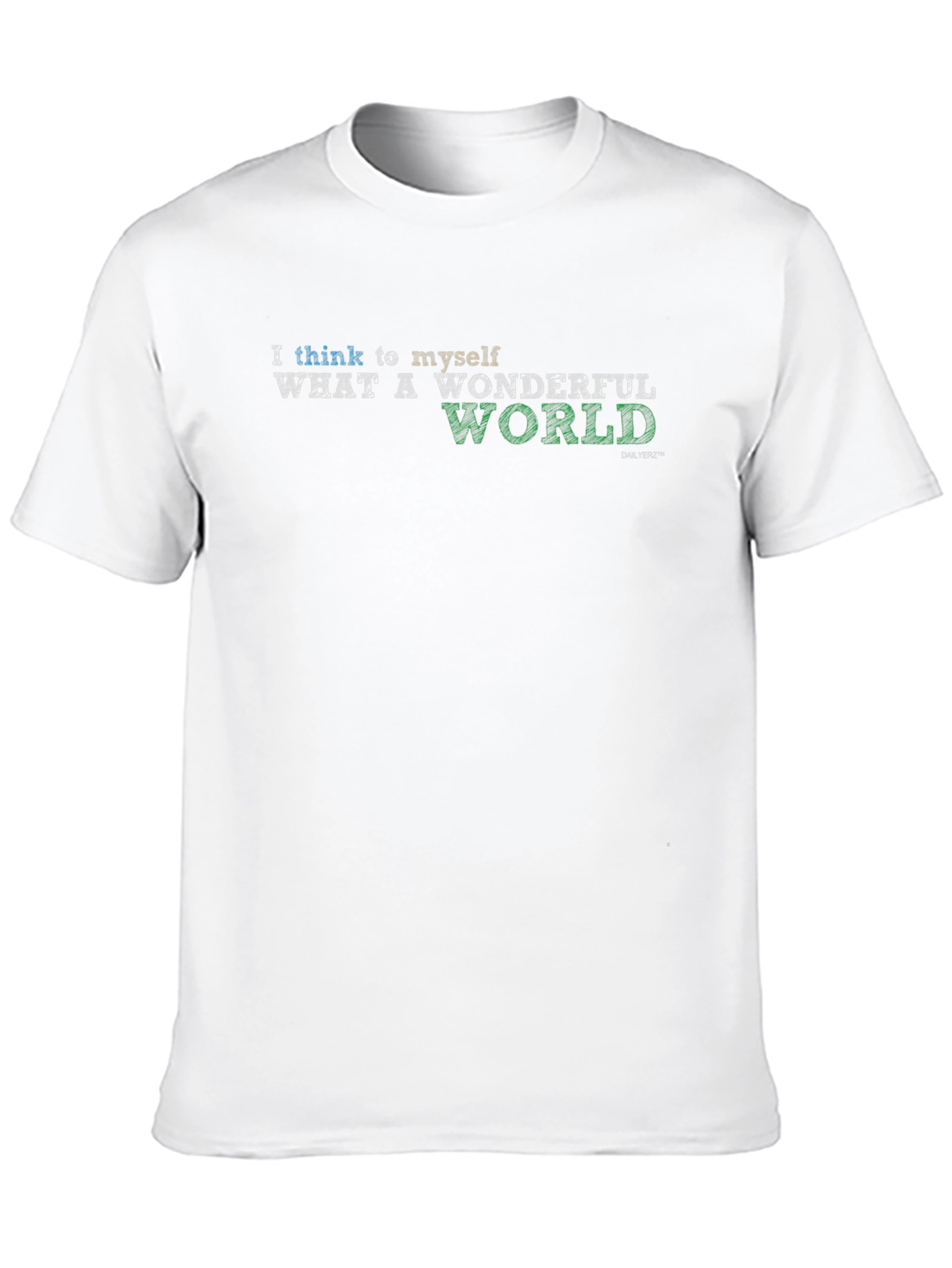 Wonderful World Graphic Tee - Soft Cotton Blend