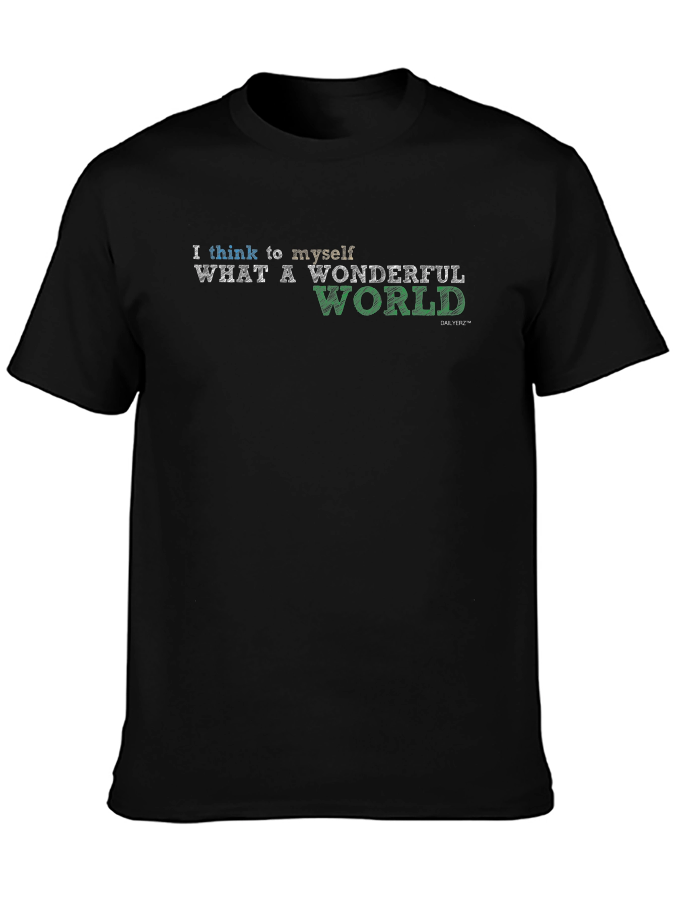 Wonderful World Graphic Tee - Soft Cotton Blend