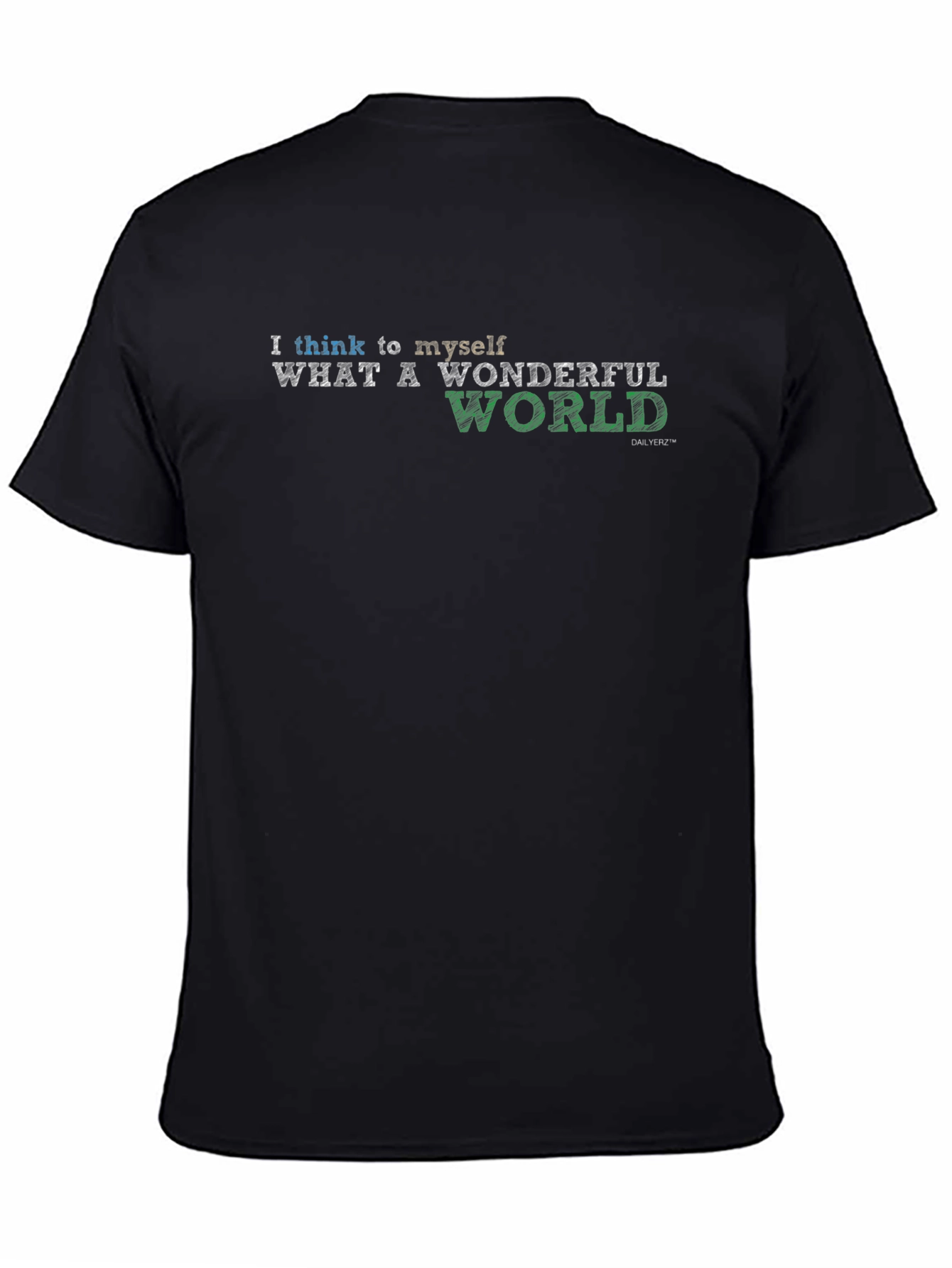 Wonderful World Graphic Tee - Soft Cotton Blend